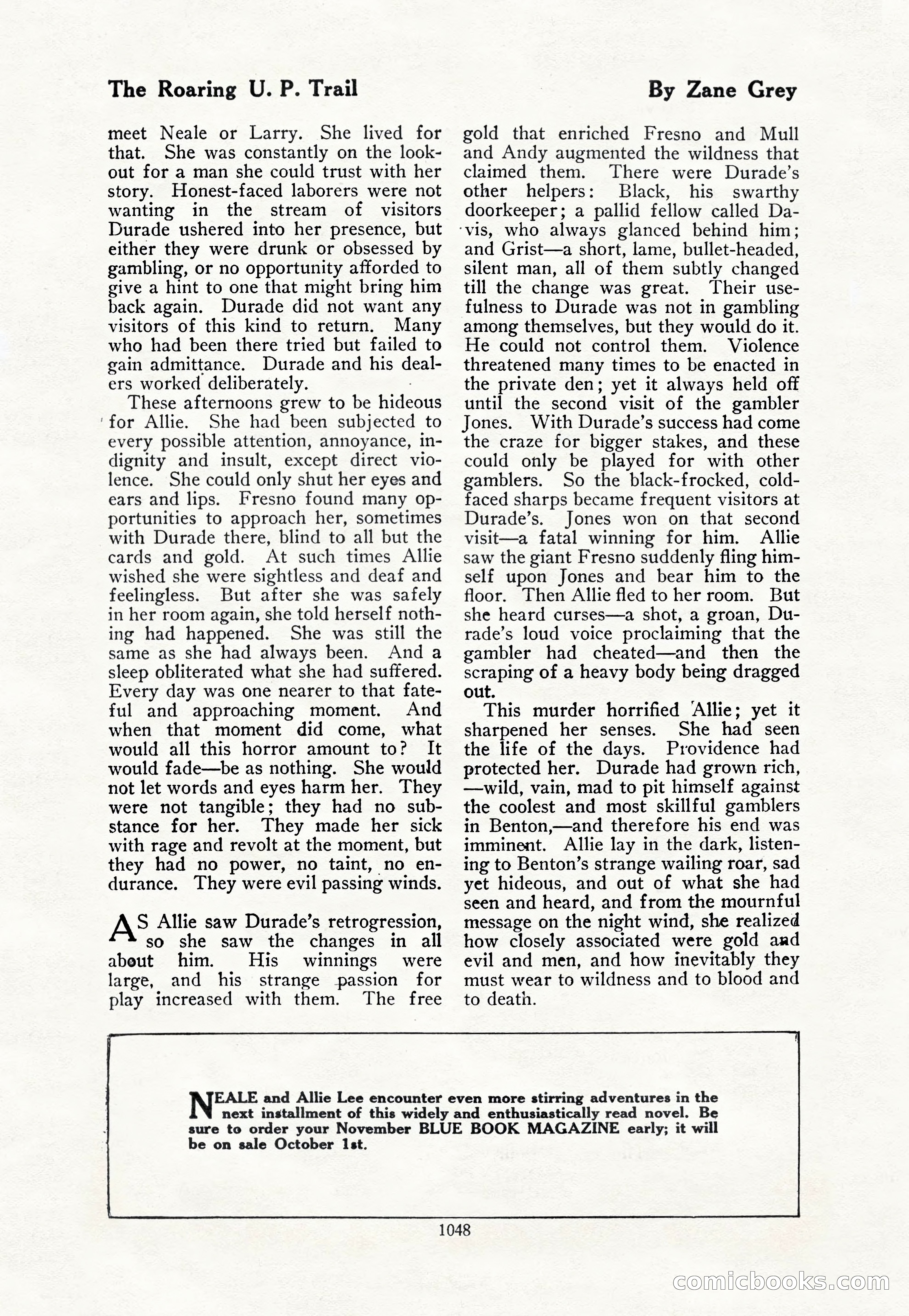 The Blue Book Magazine, October 1917 — page 94 of 218