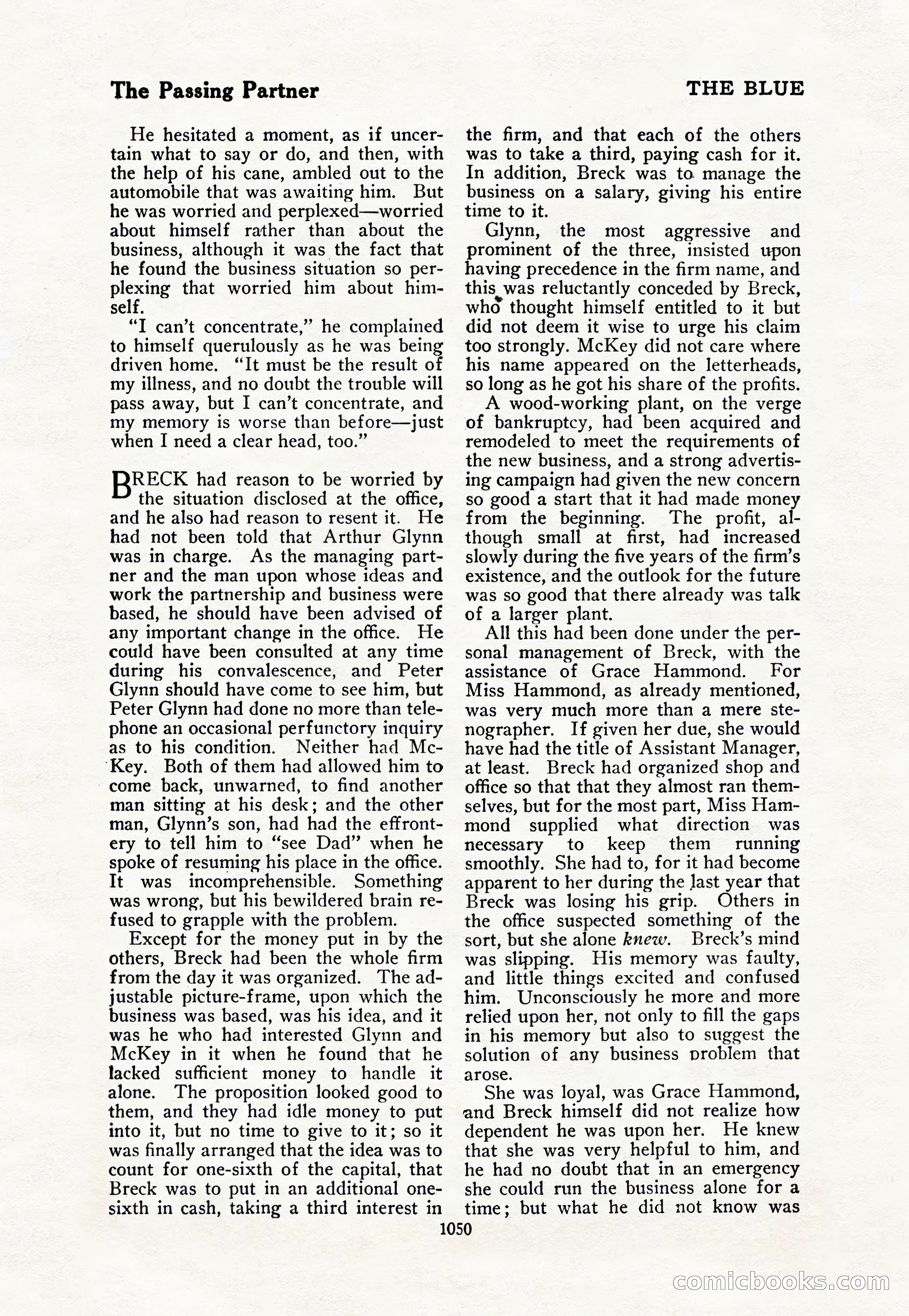 The Blue Book Magazine, October 1917 — page 96 of 218