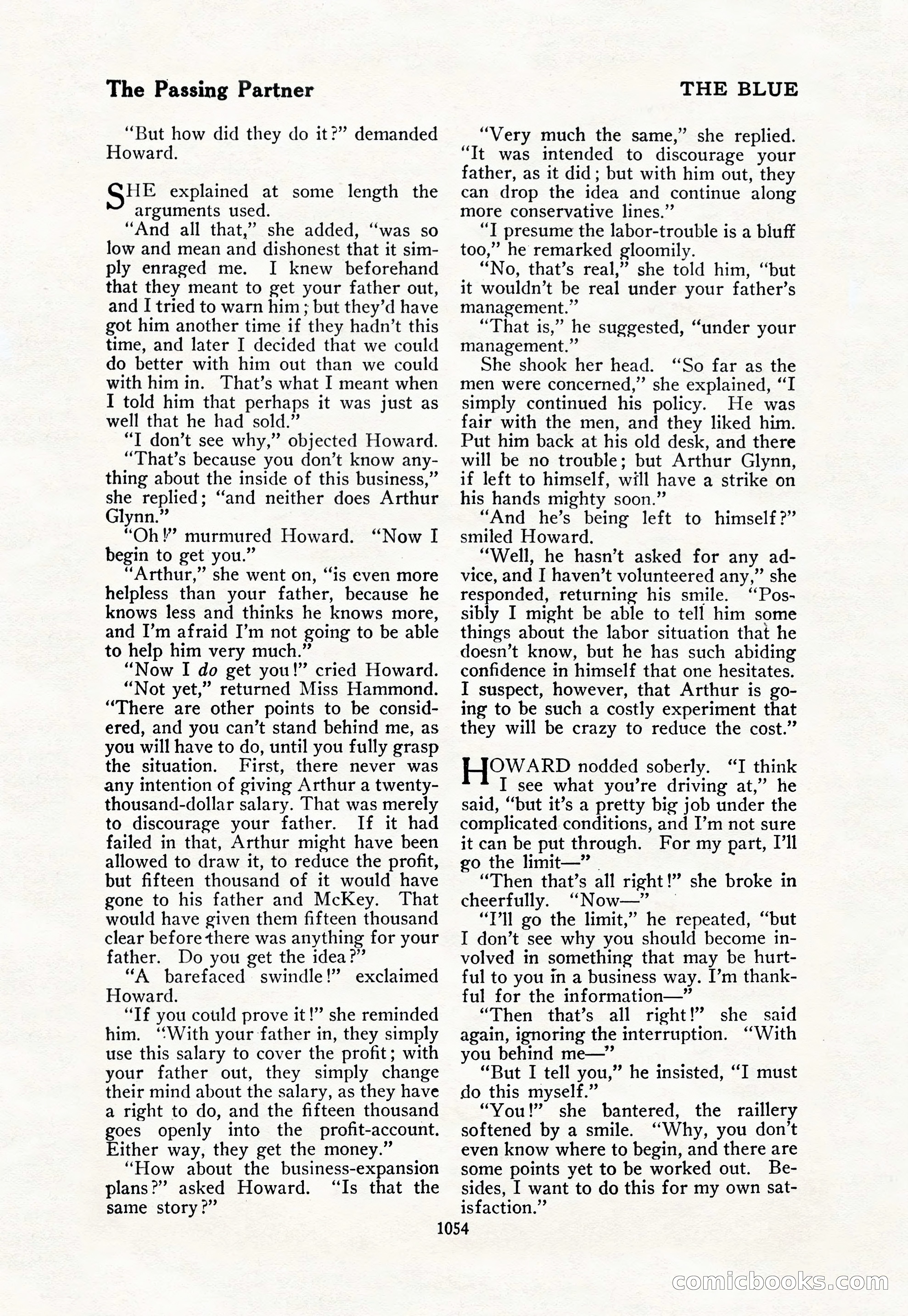 The Blue Book Magazine, October 1917 — page 100 of 218