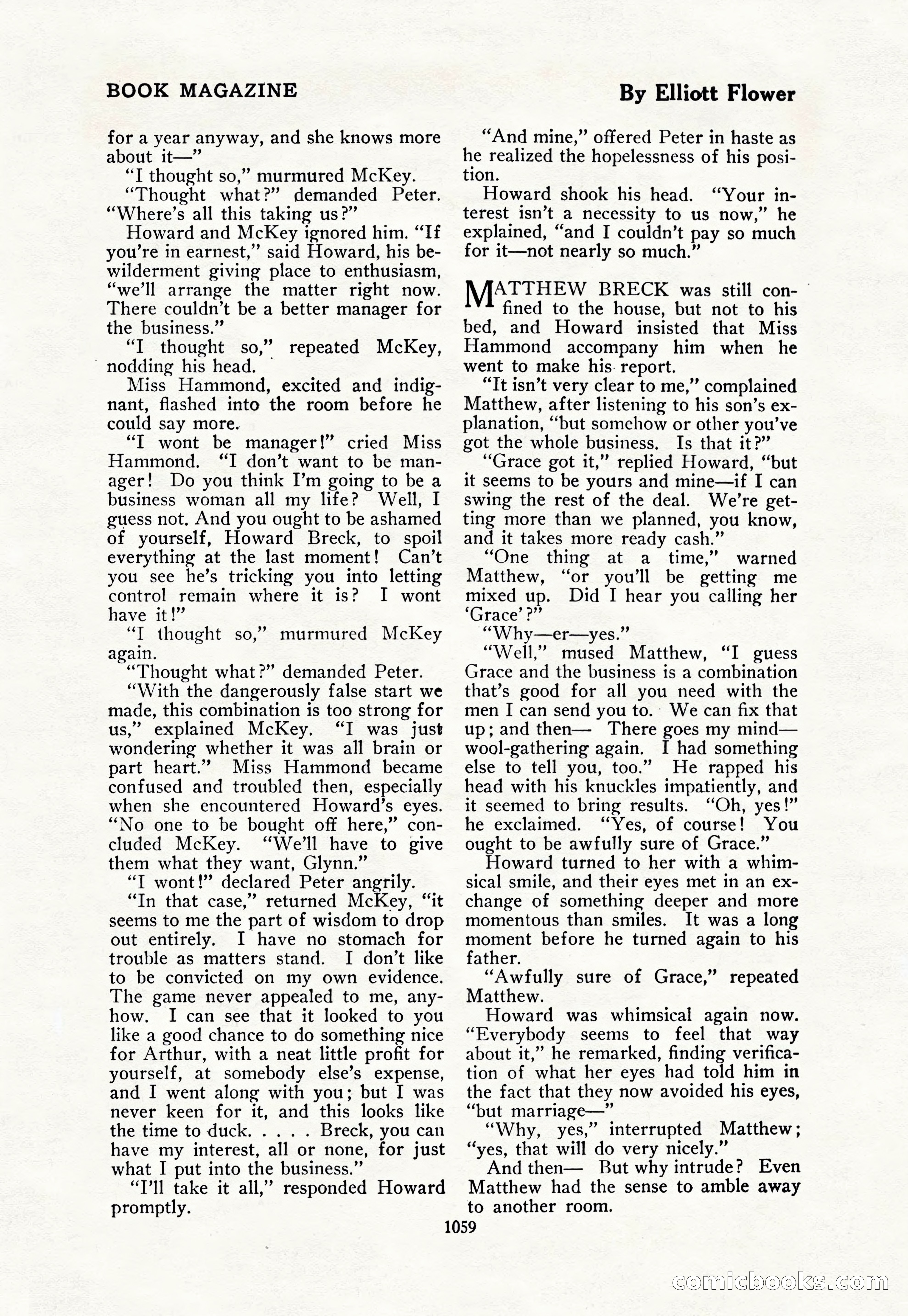 The Blue Book Magazine, October 1917 — page 105 of 218