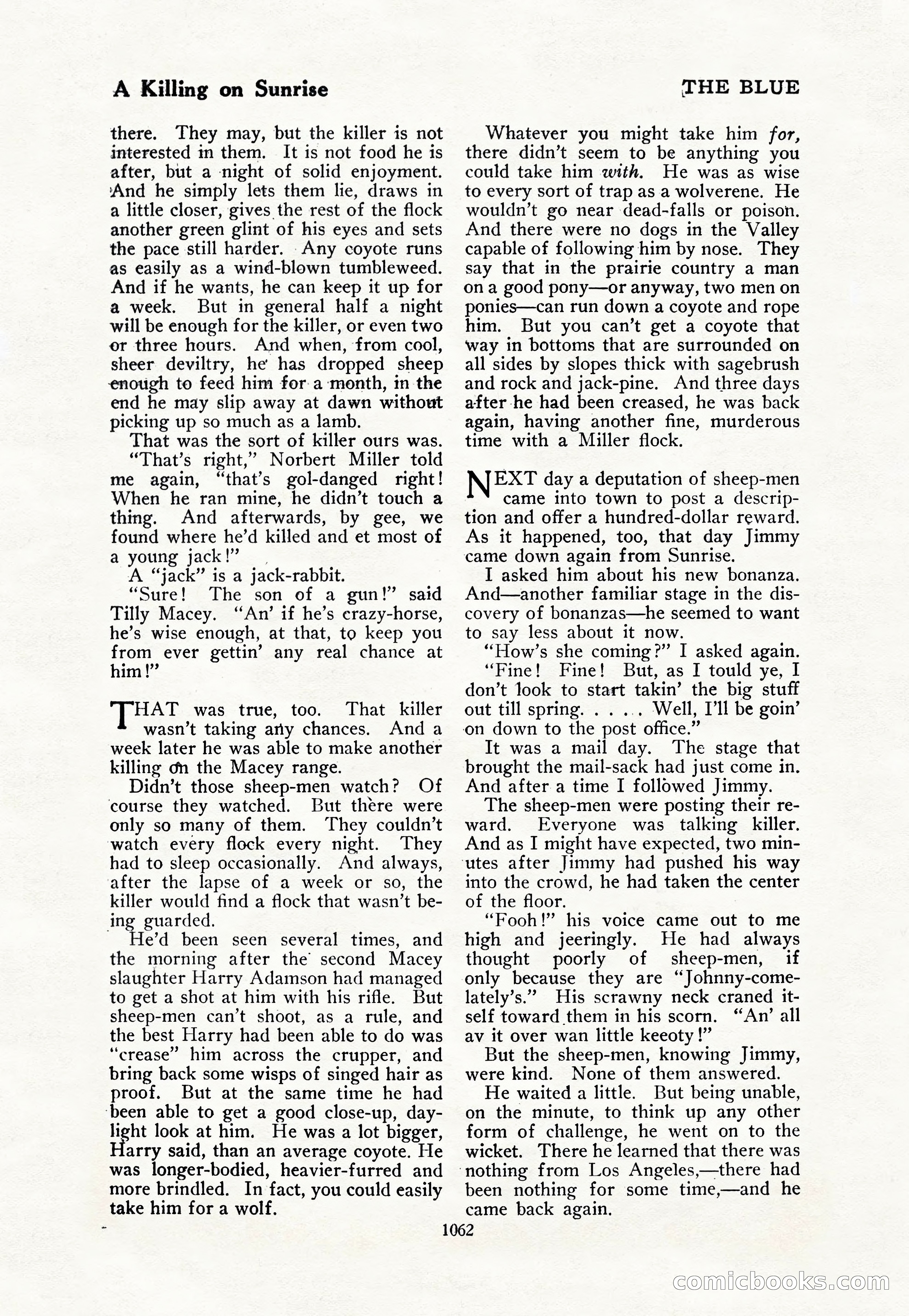 The Blue Book Magazine, October 1917 — page 108 of 218