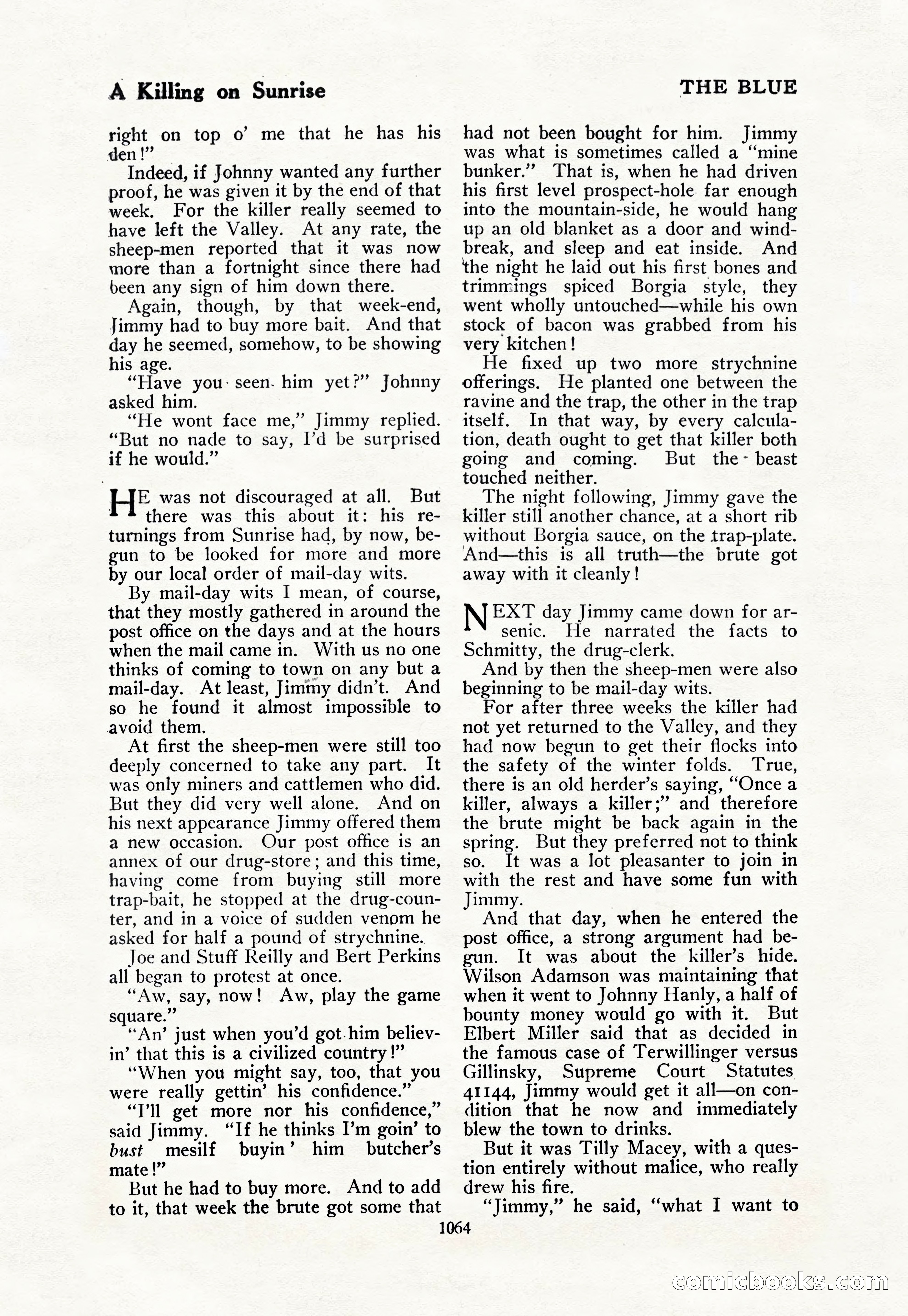 The Blue Book Magazine, October 1917 — page 110 of 218