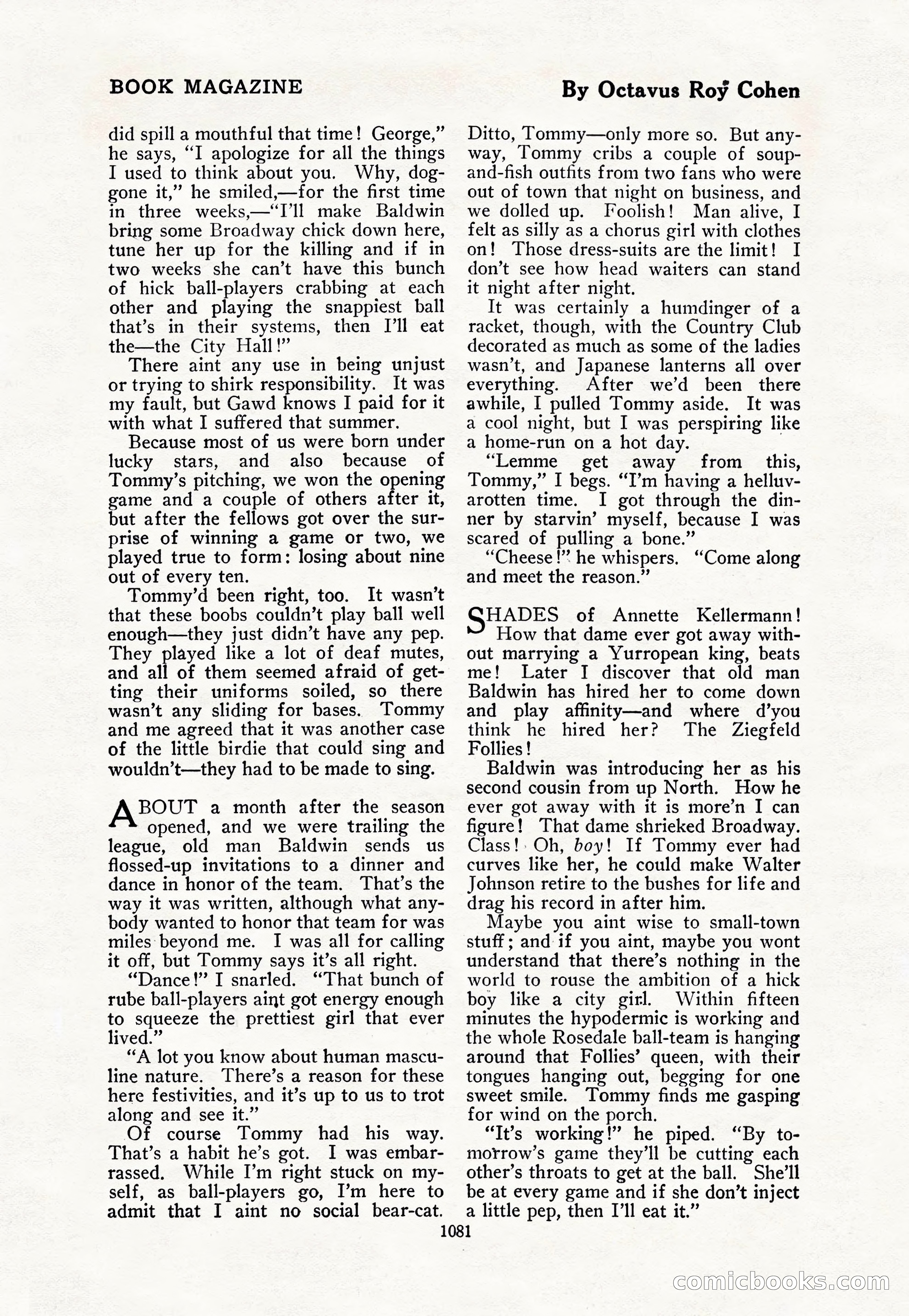 The Blue Book Magazine, October 1917 — page 127 of 218