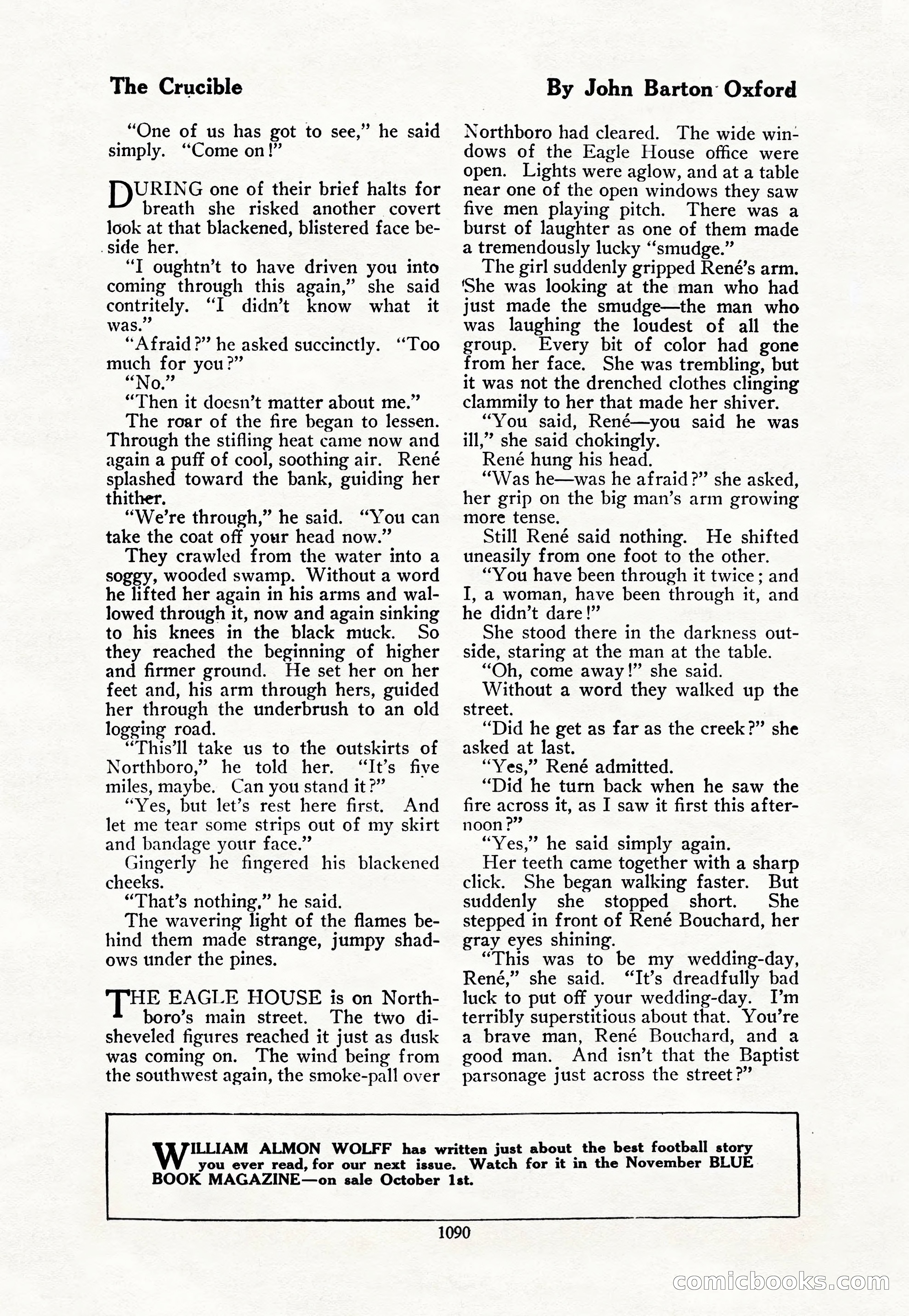 The Blue Book Magazine, October 1917 — page 136 of 218