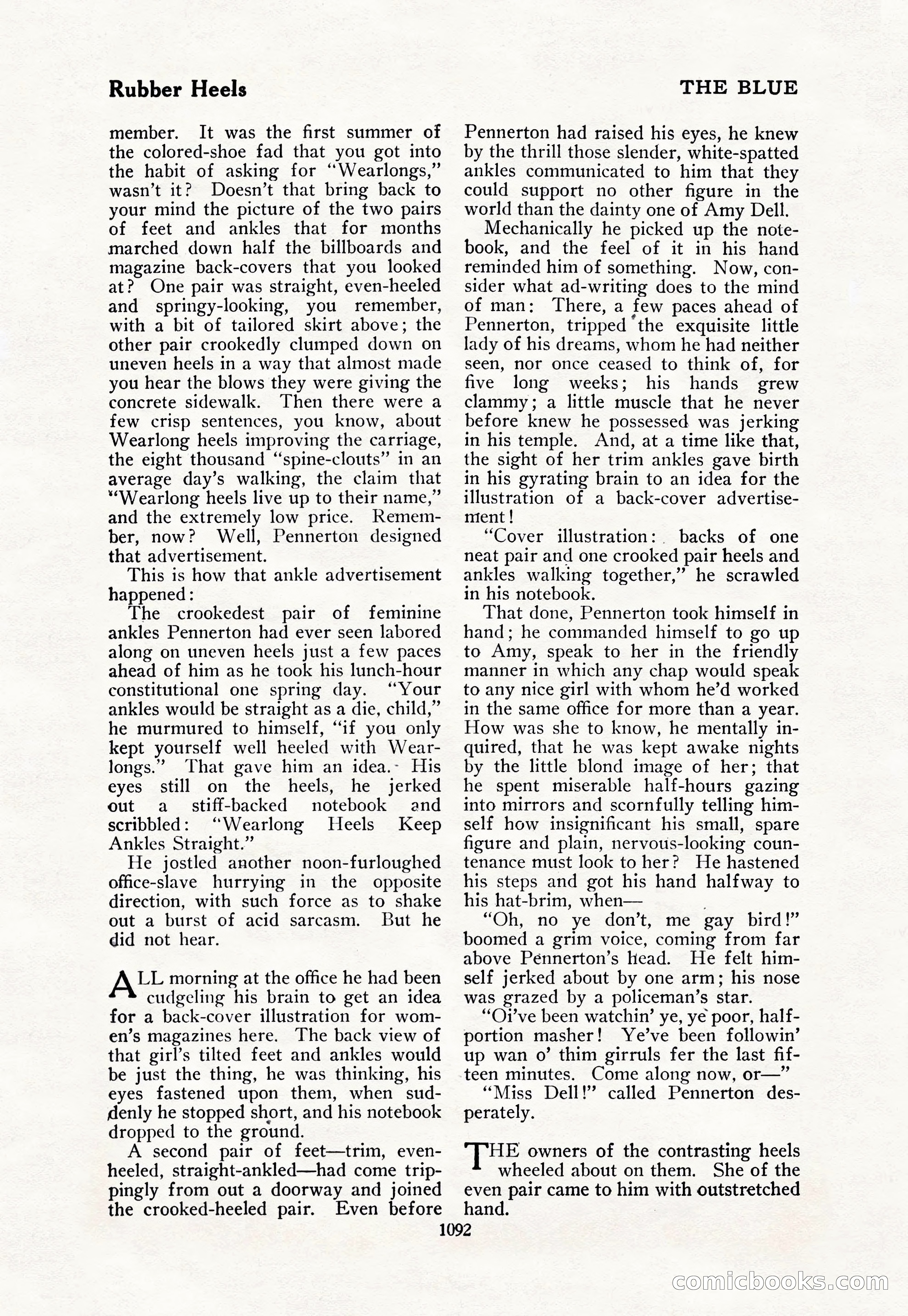 The Blue Book Magazine, October 1917 — page 138 of 218