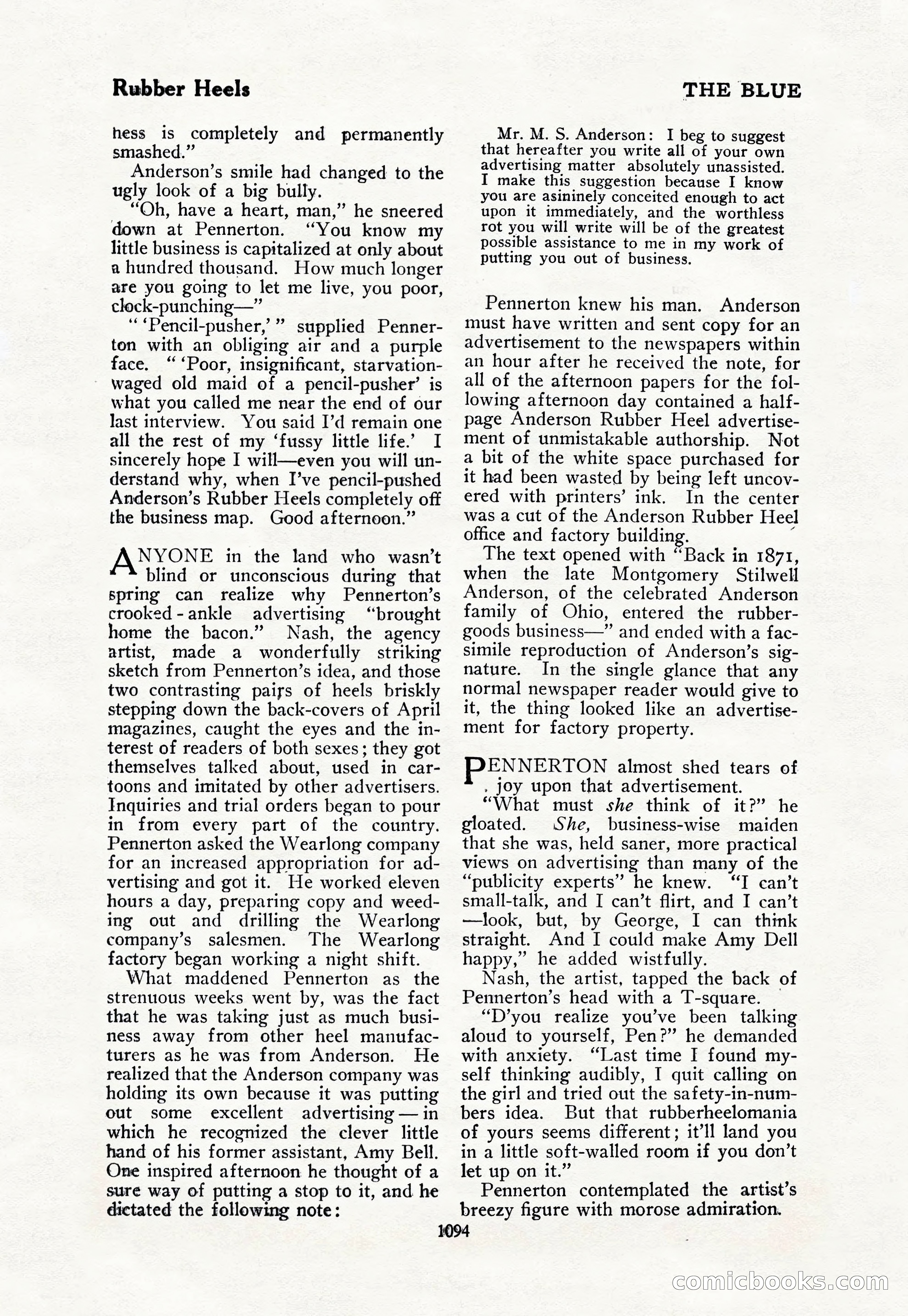 The Blue Book Magazine, October 1917 — page 140 of 218