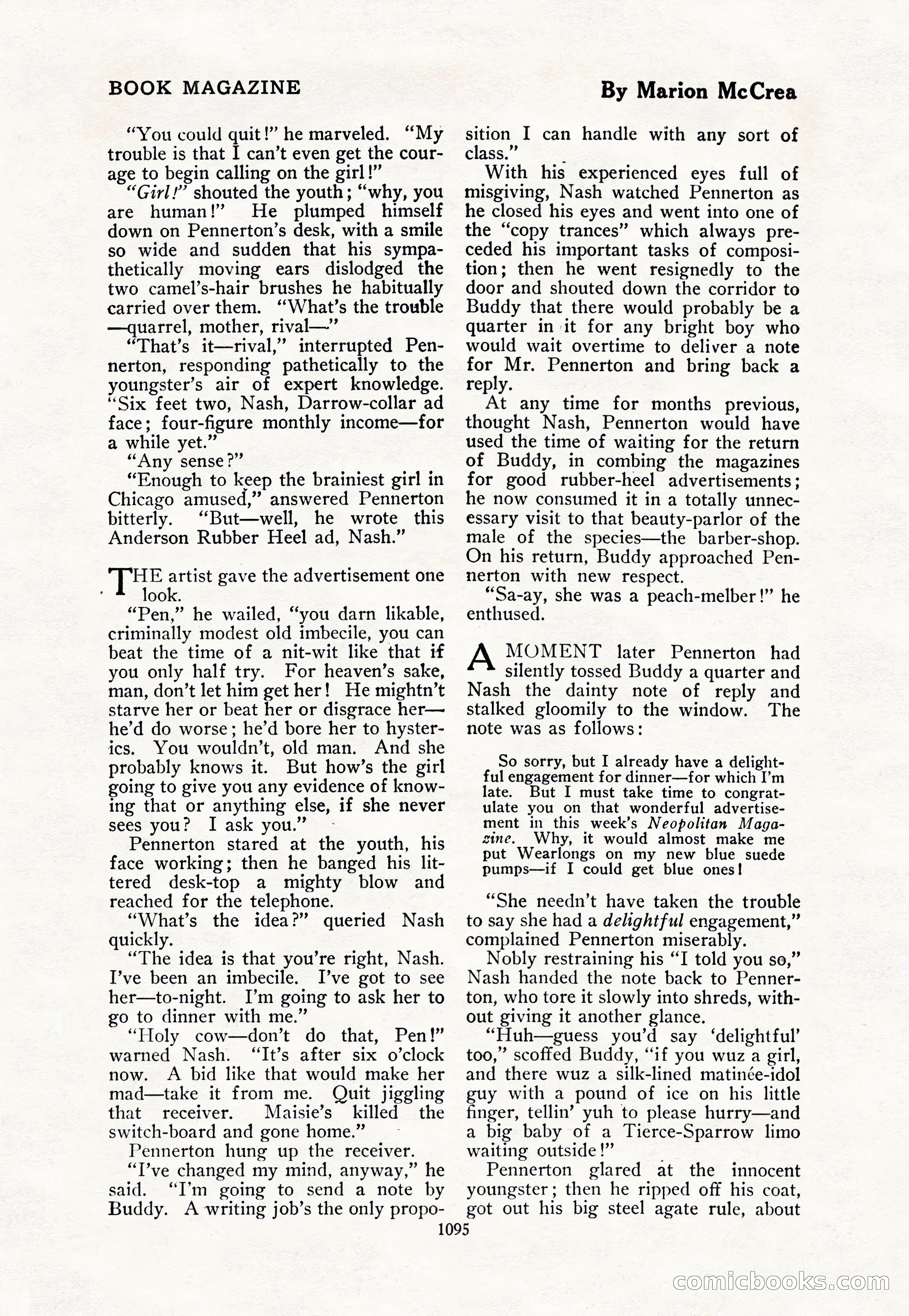 The Blue Book Magazine, October 1917 — page 141 of 218