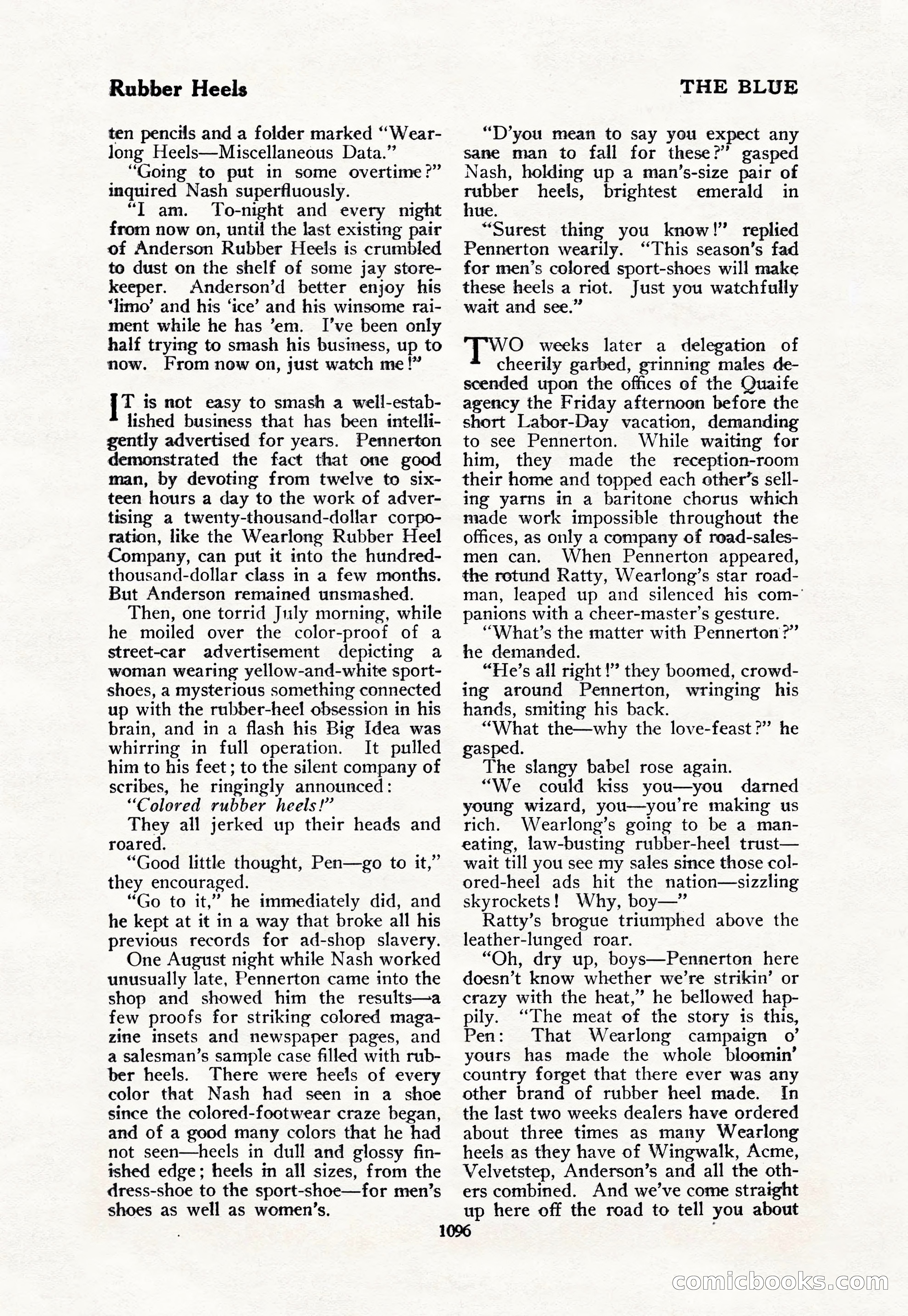 The Blue Book Magazine, October 1917 — page 142 of 218