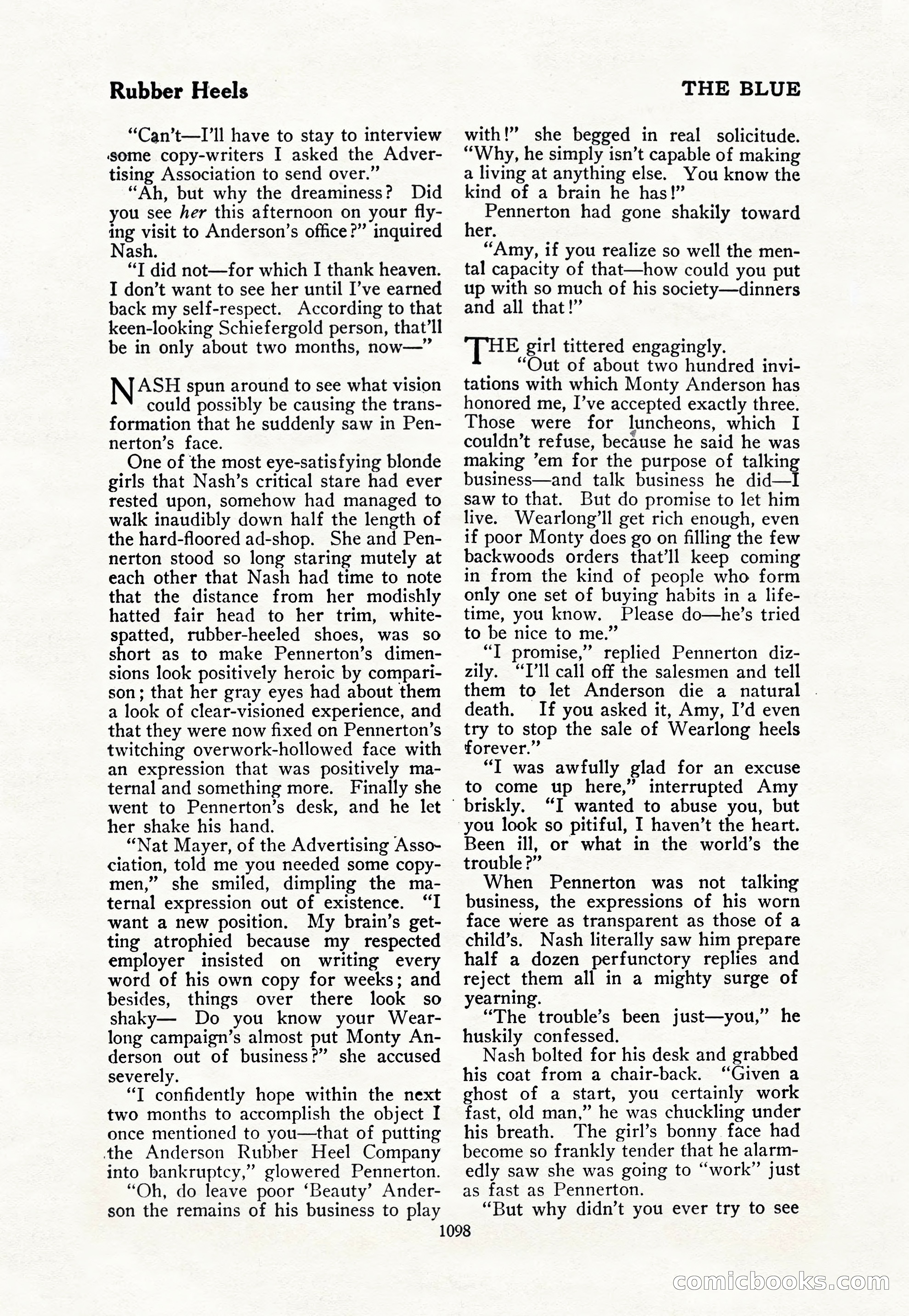 The Blue Book Magazine, October 1917 — page 144 of 218