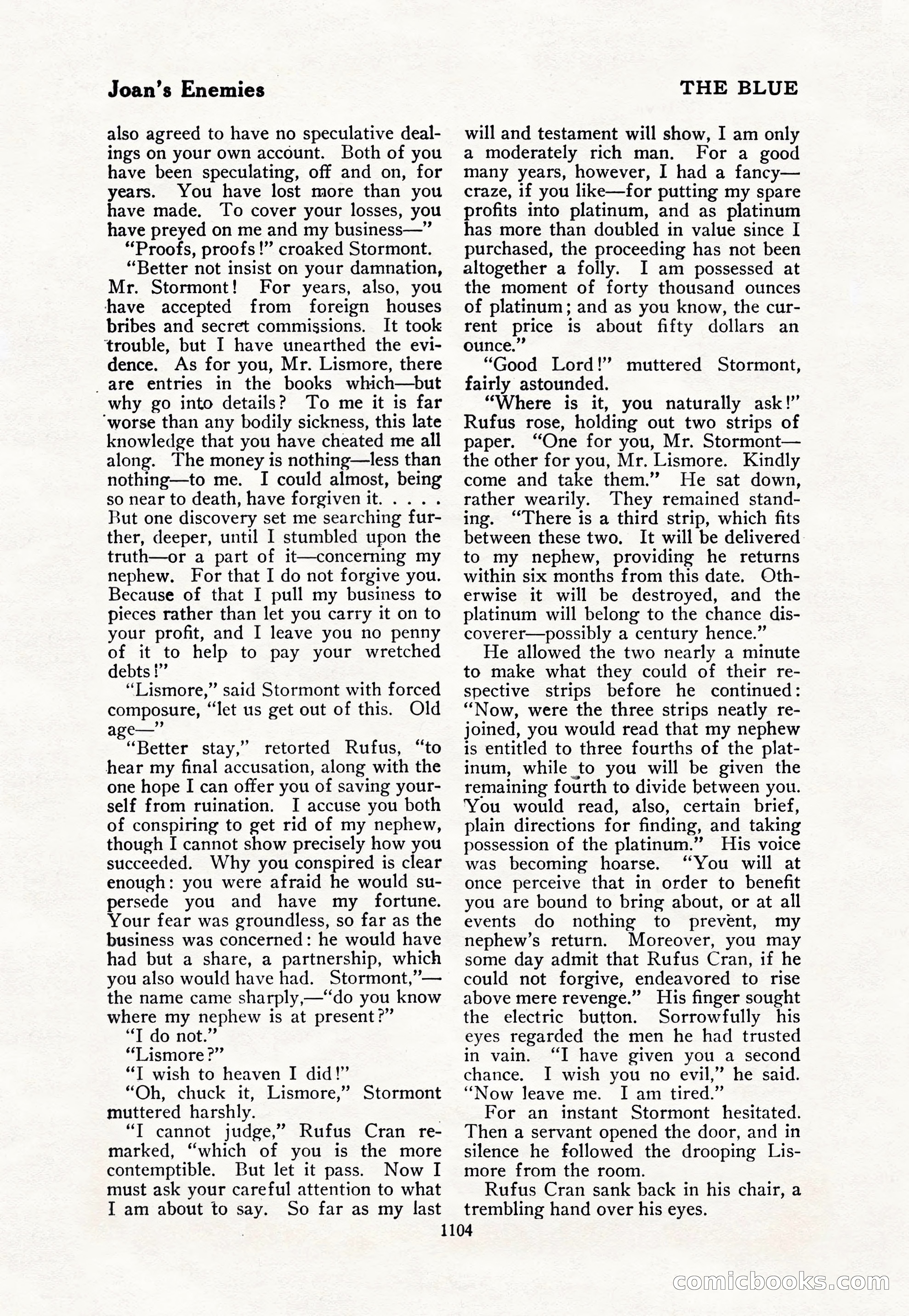 The Blue Book Magazine, October 1917 — page 150 of 218