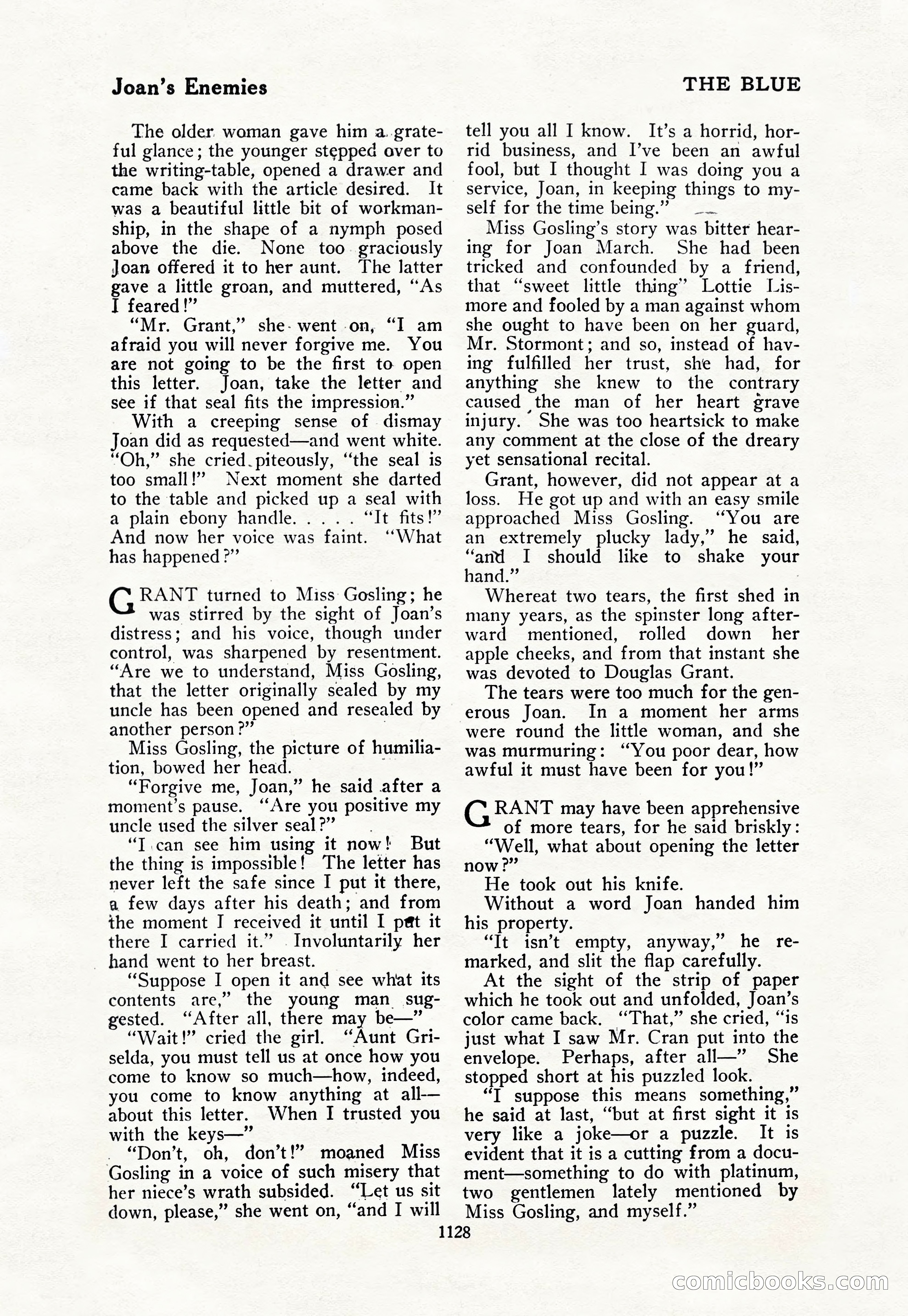 The Blue Book Magazine, October 1917 — page 174 of 218
