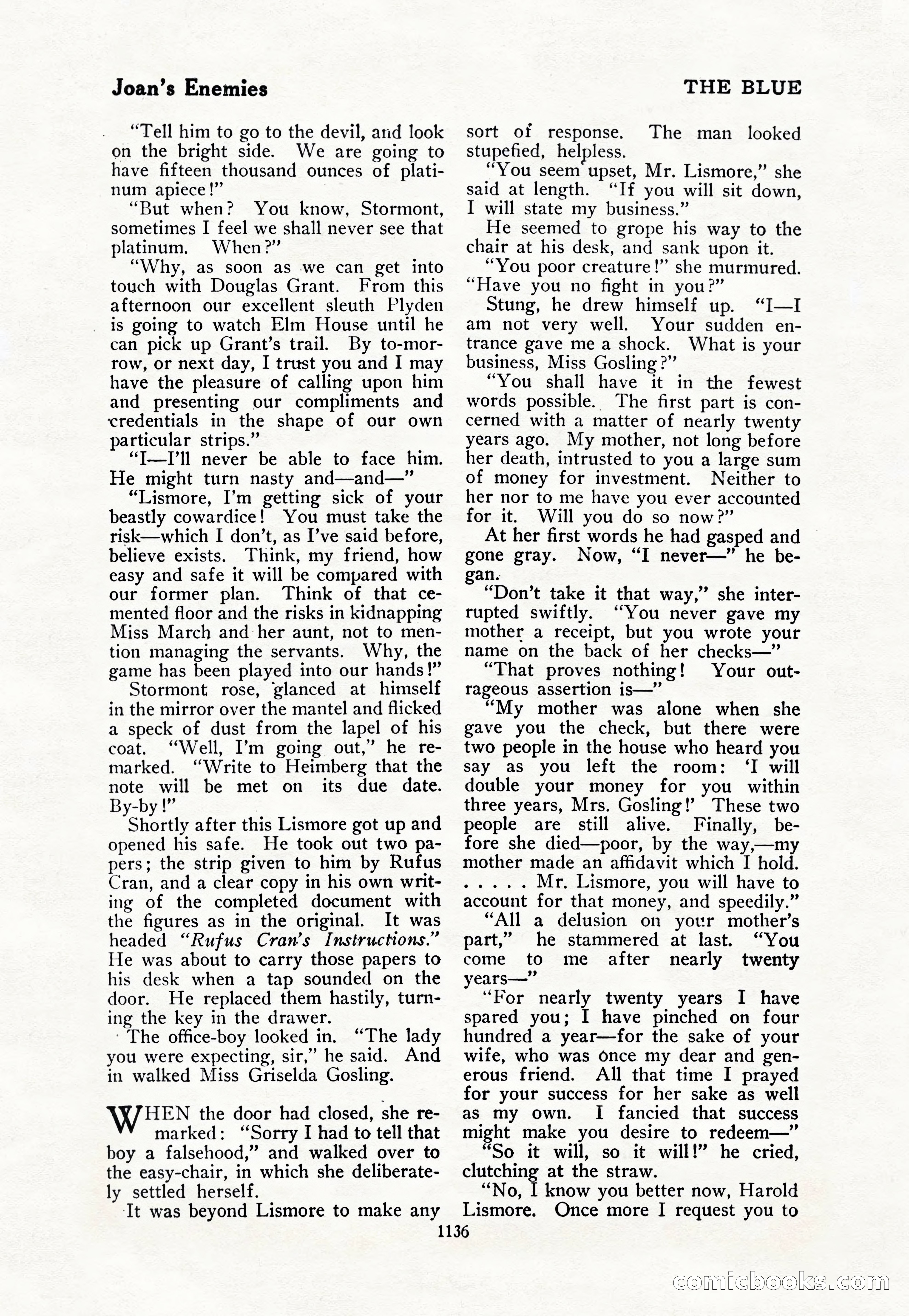 The Blue Book Magazine, October 1917 — page 182 of 218