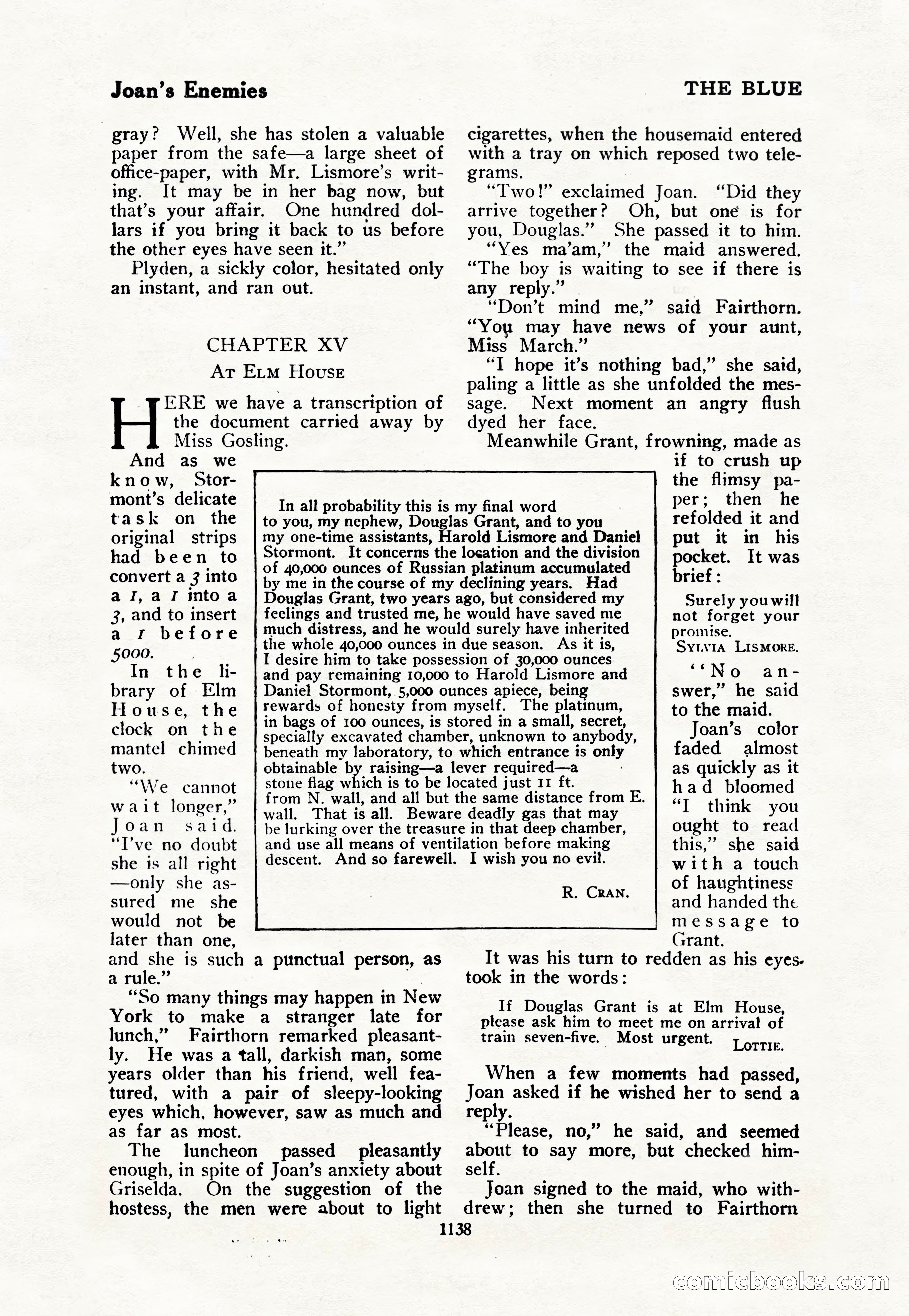 The Blue Book Magazine, October 1917 — page 184 of 218