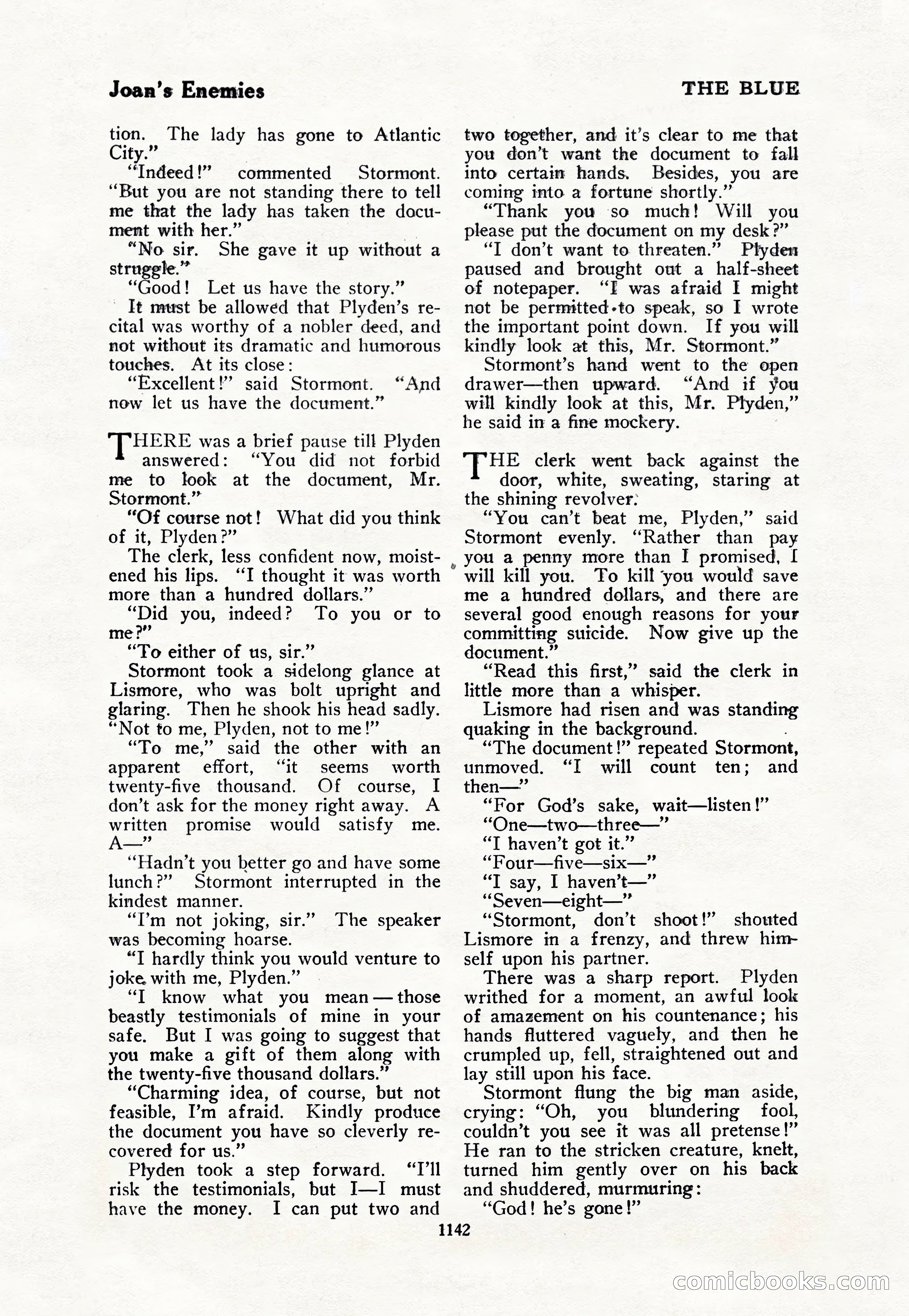 The Blue Book Magazine, October 1917 — page 188 of 218