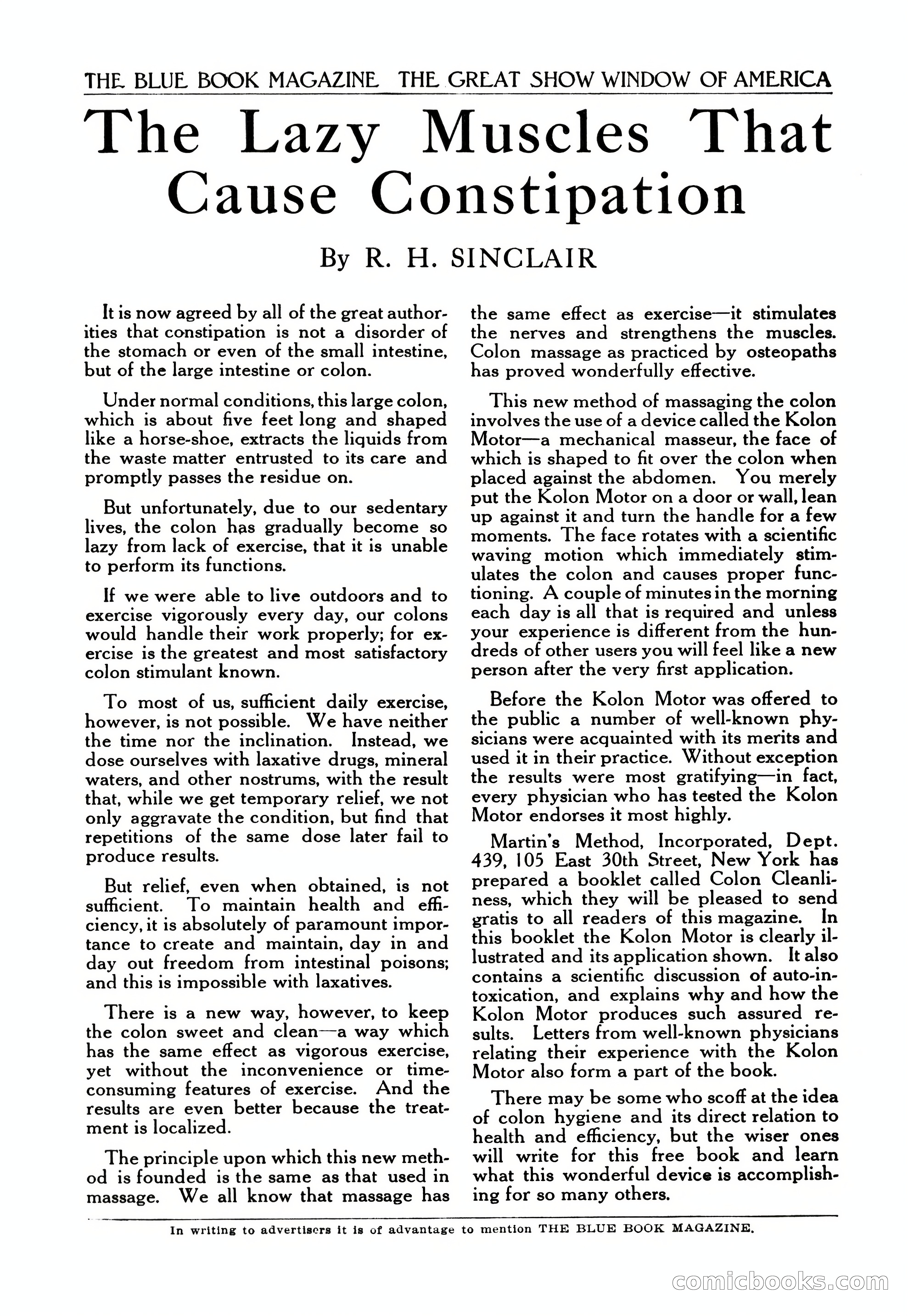 The Blue Book Magazine, October 1917 — page 206 of 218