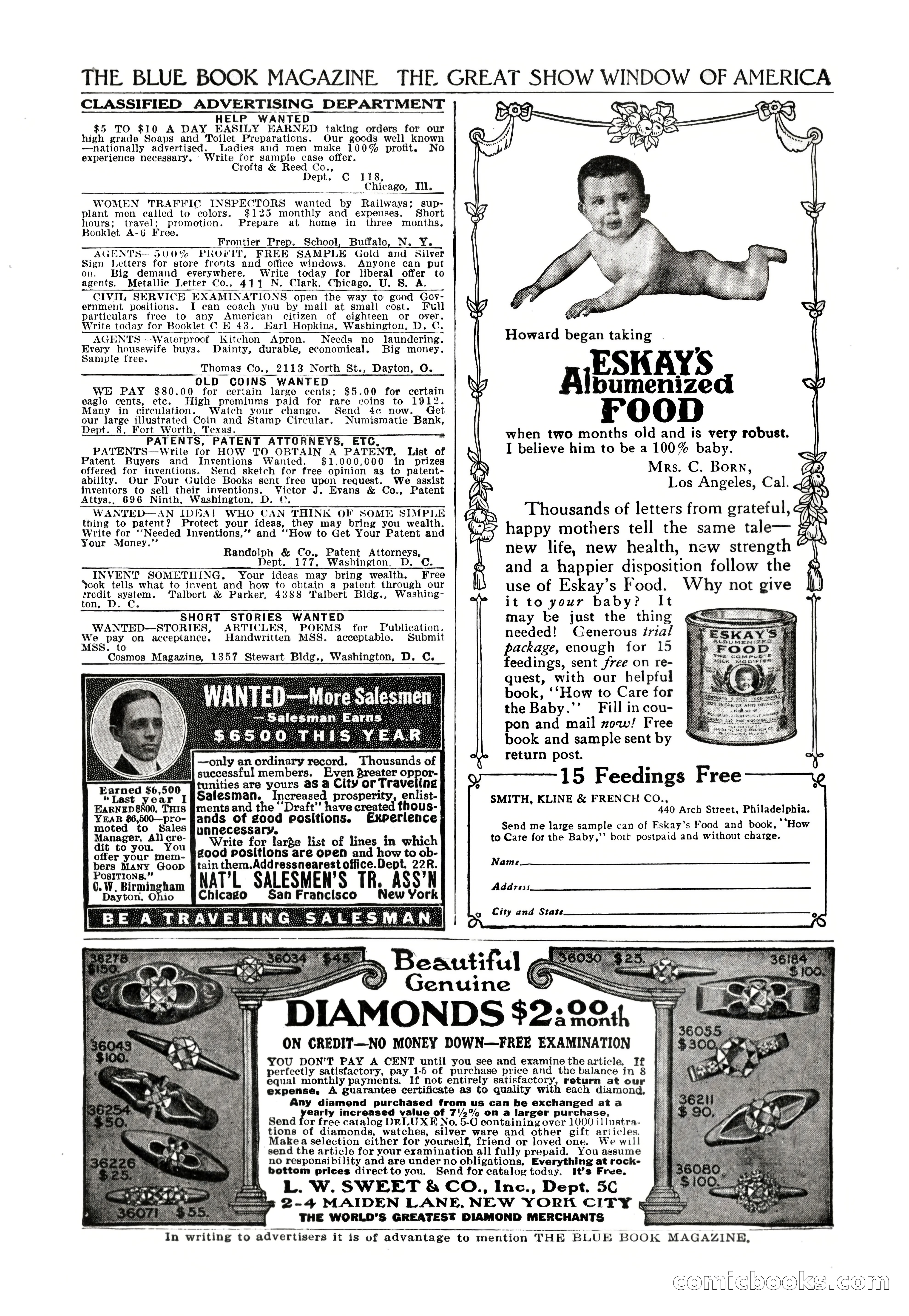 The Blue Book Magazine, October 1917 — page 208 of 218