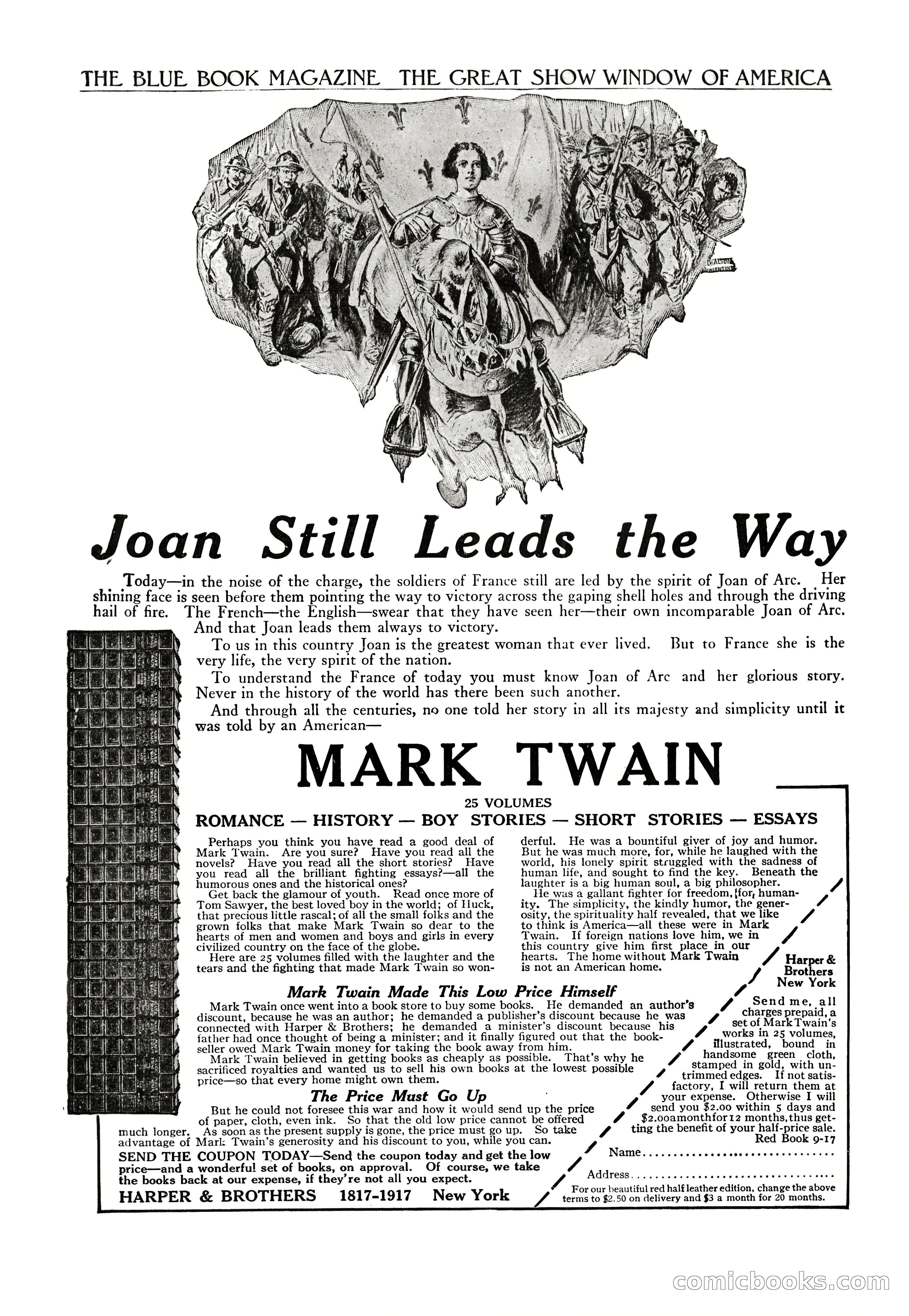 The Blue Book Magazine, October 1917 — page 209 of 218