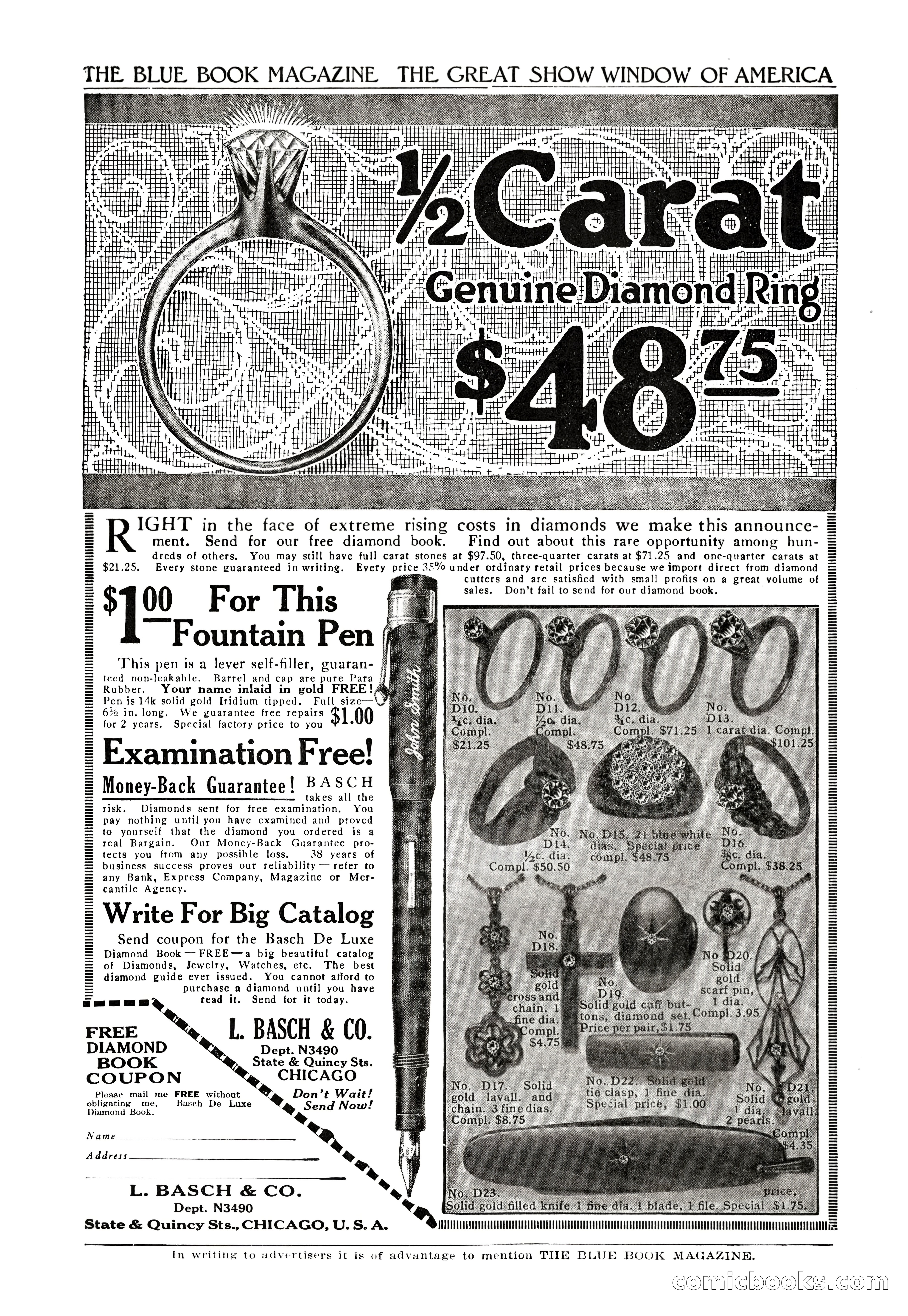 The Blue Book Magazine, October 1917 — page 216 of 218