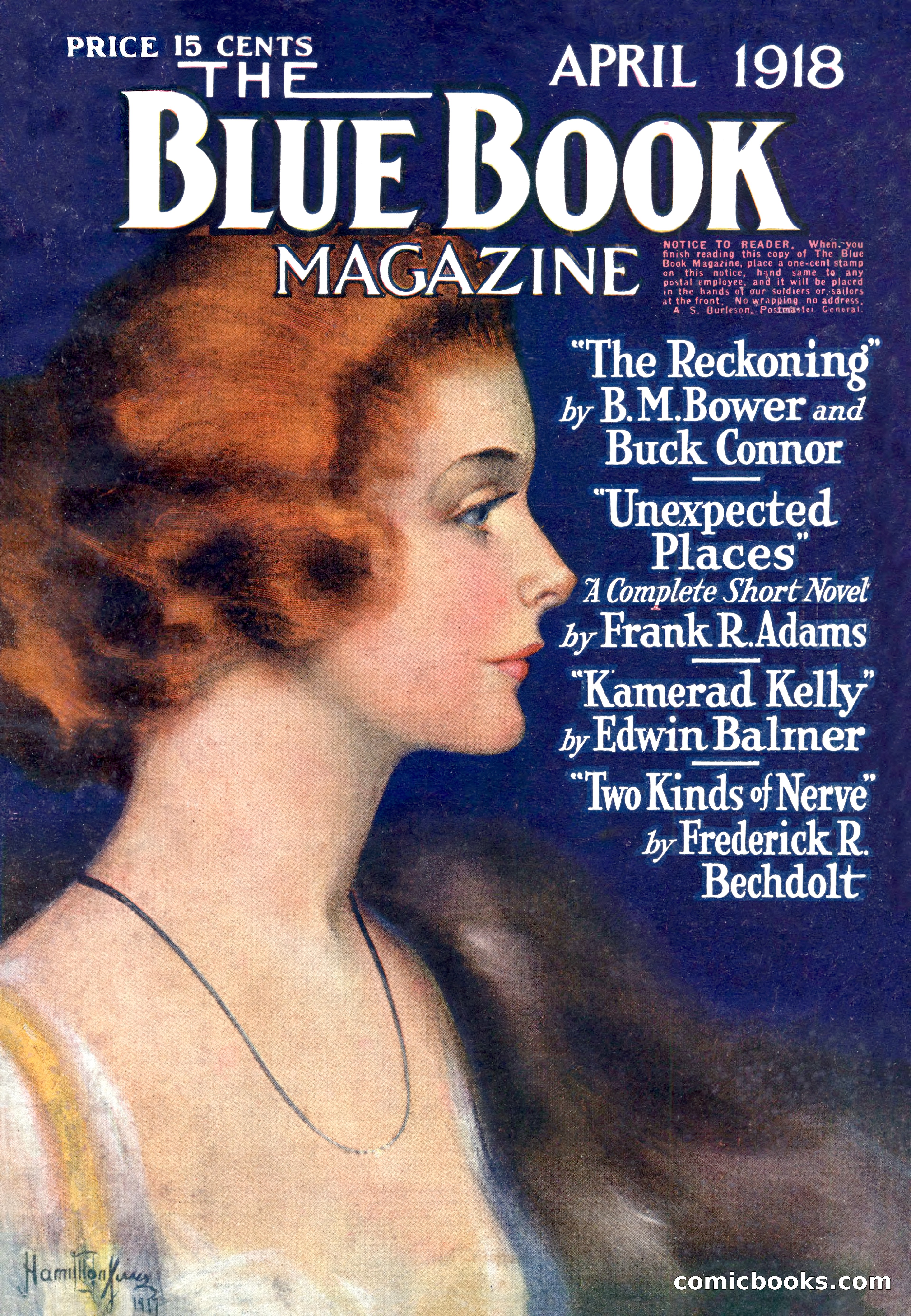 The Blue Book Magazine, April 1918