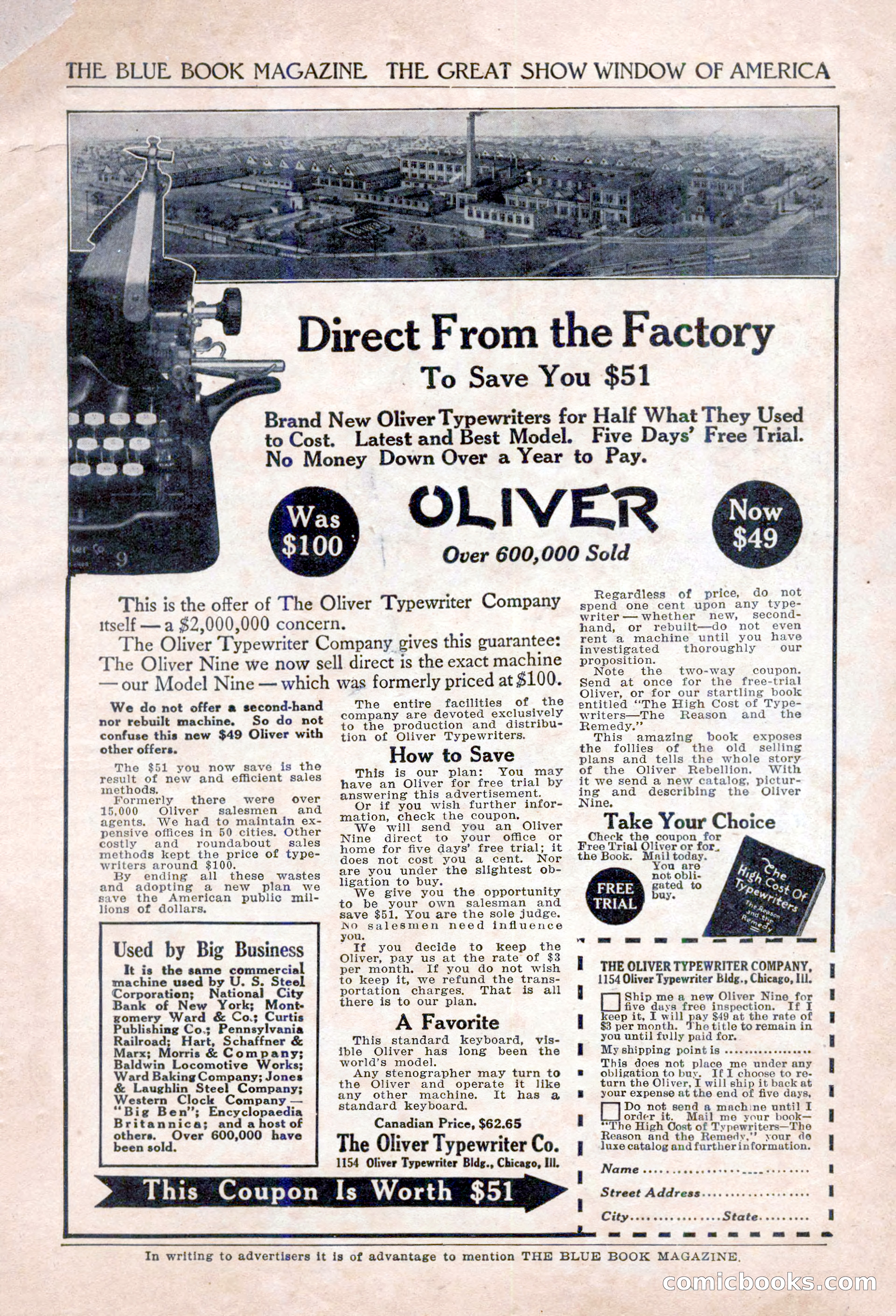 The Blue Book Magazine, April 1918 — page 3 of 212