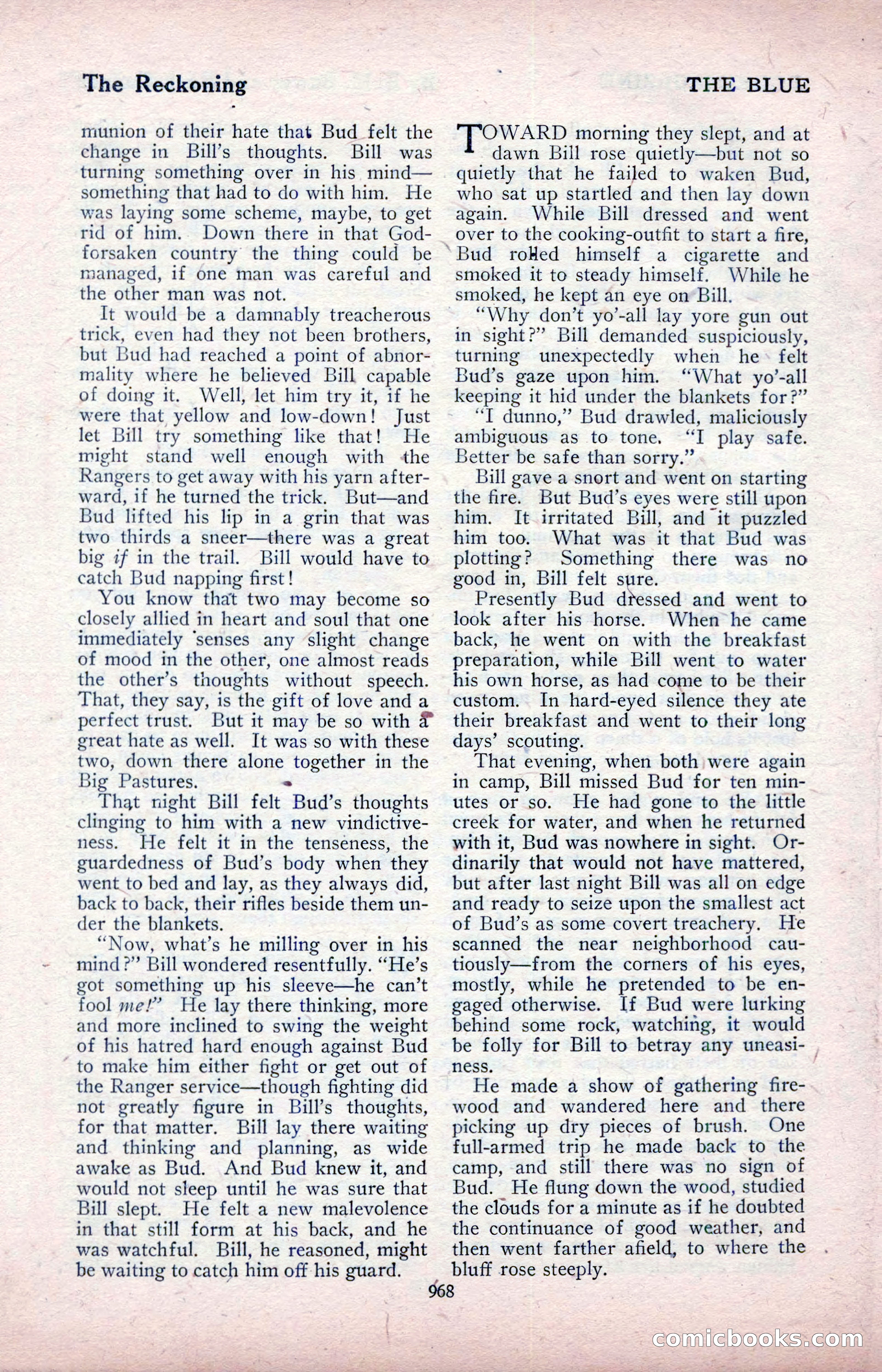 The Blue Book Magazine, April 1918 — page 14 of 212