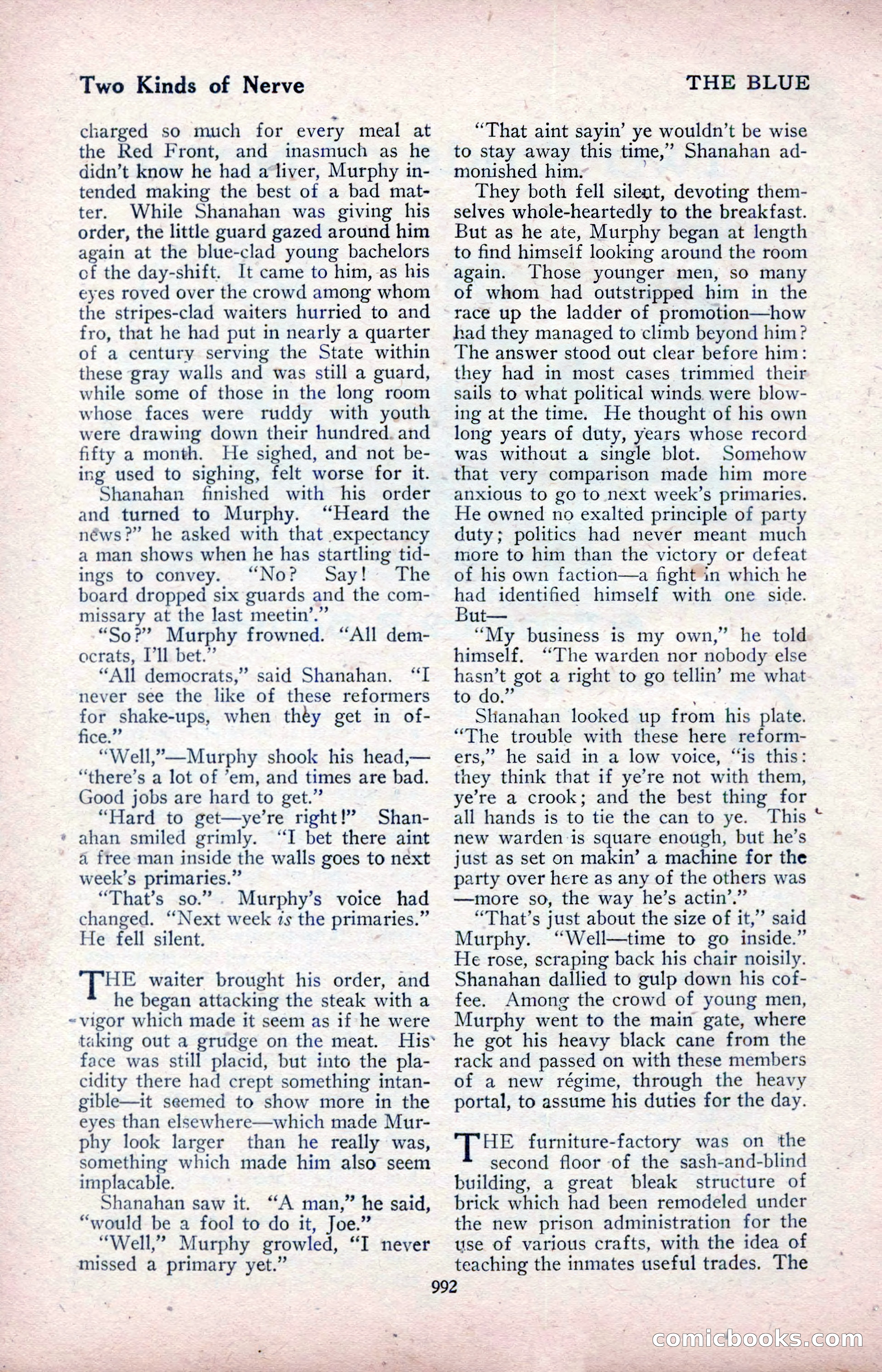 The Blue Book Magazine, April 1918 — page 38 of 212