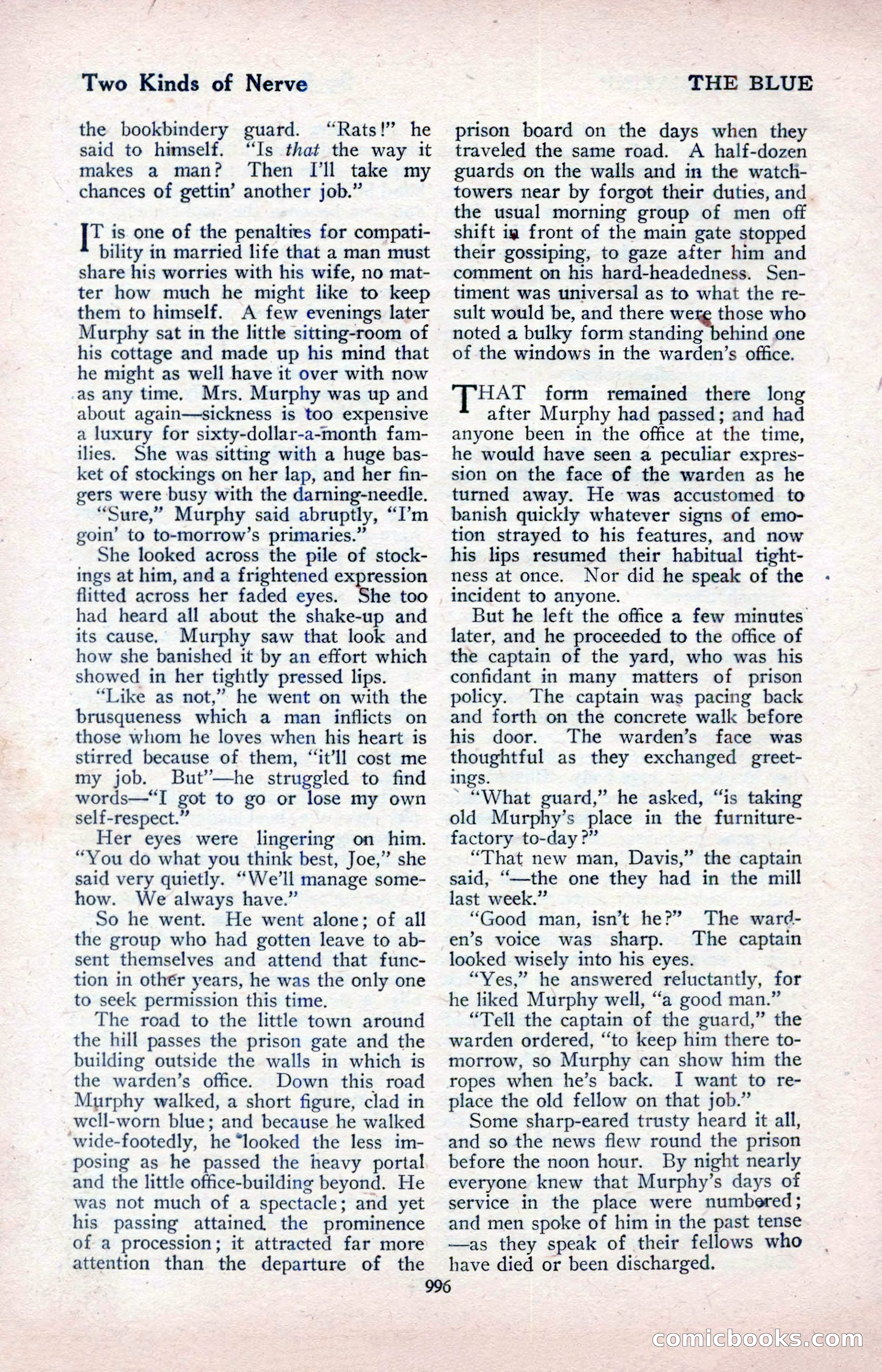 The Blue Book Magazine, April 1918 — page 42 of 212