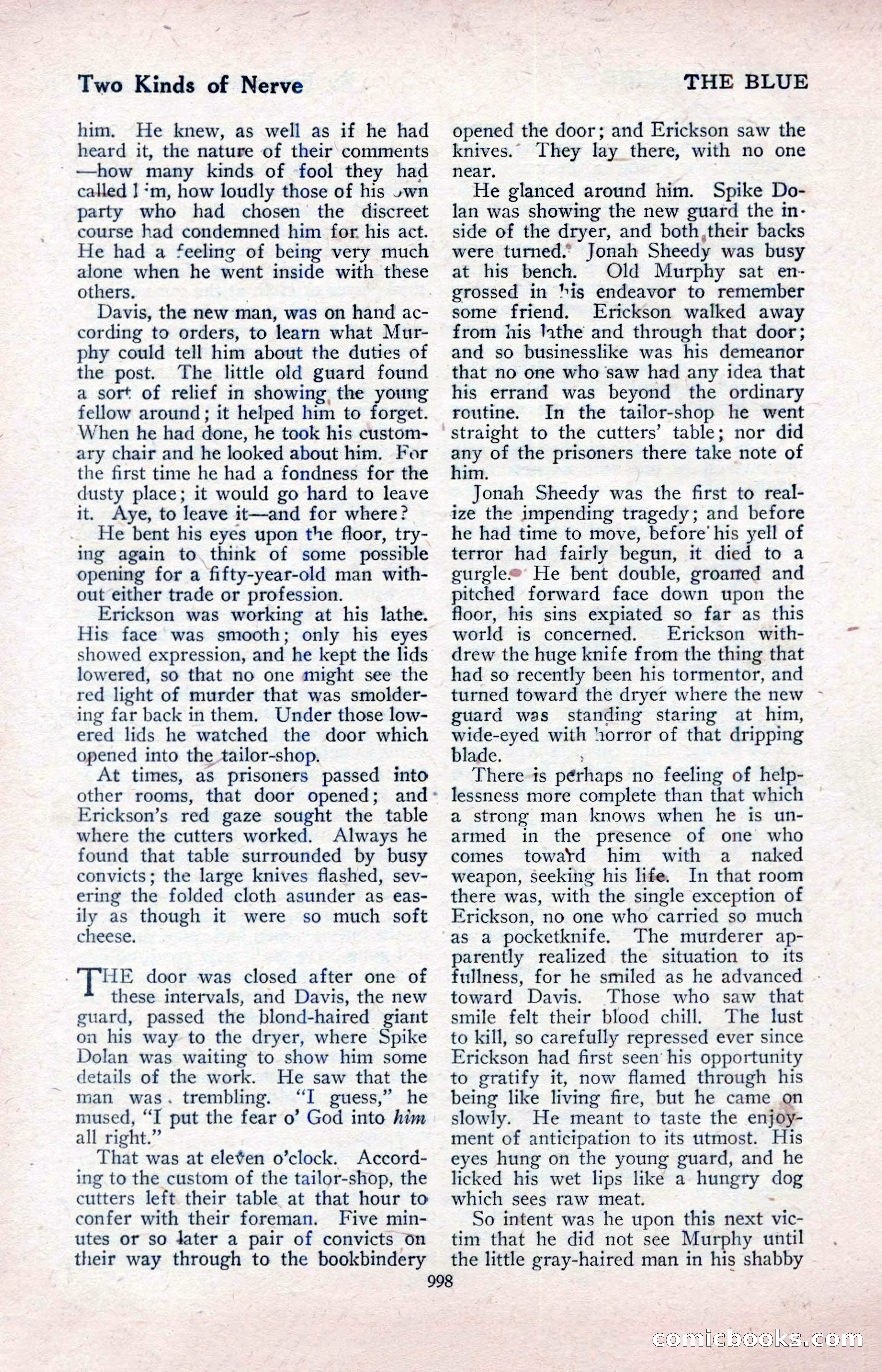 The Blue Book Magazine, April 1918 — page 44 of 212