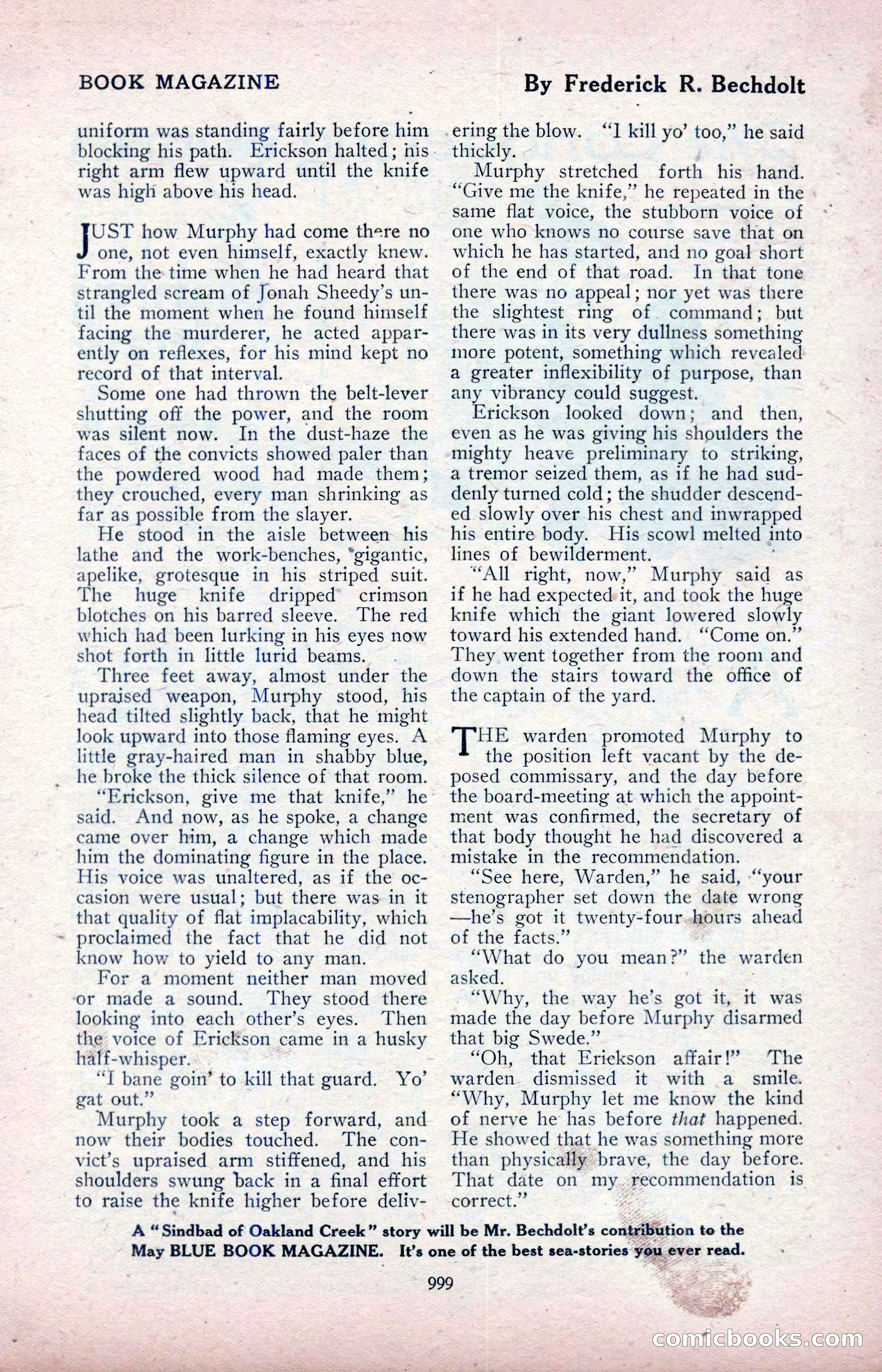 The Blue Book Magazine, April 1918 — page 45 of 212