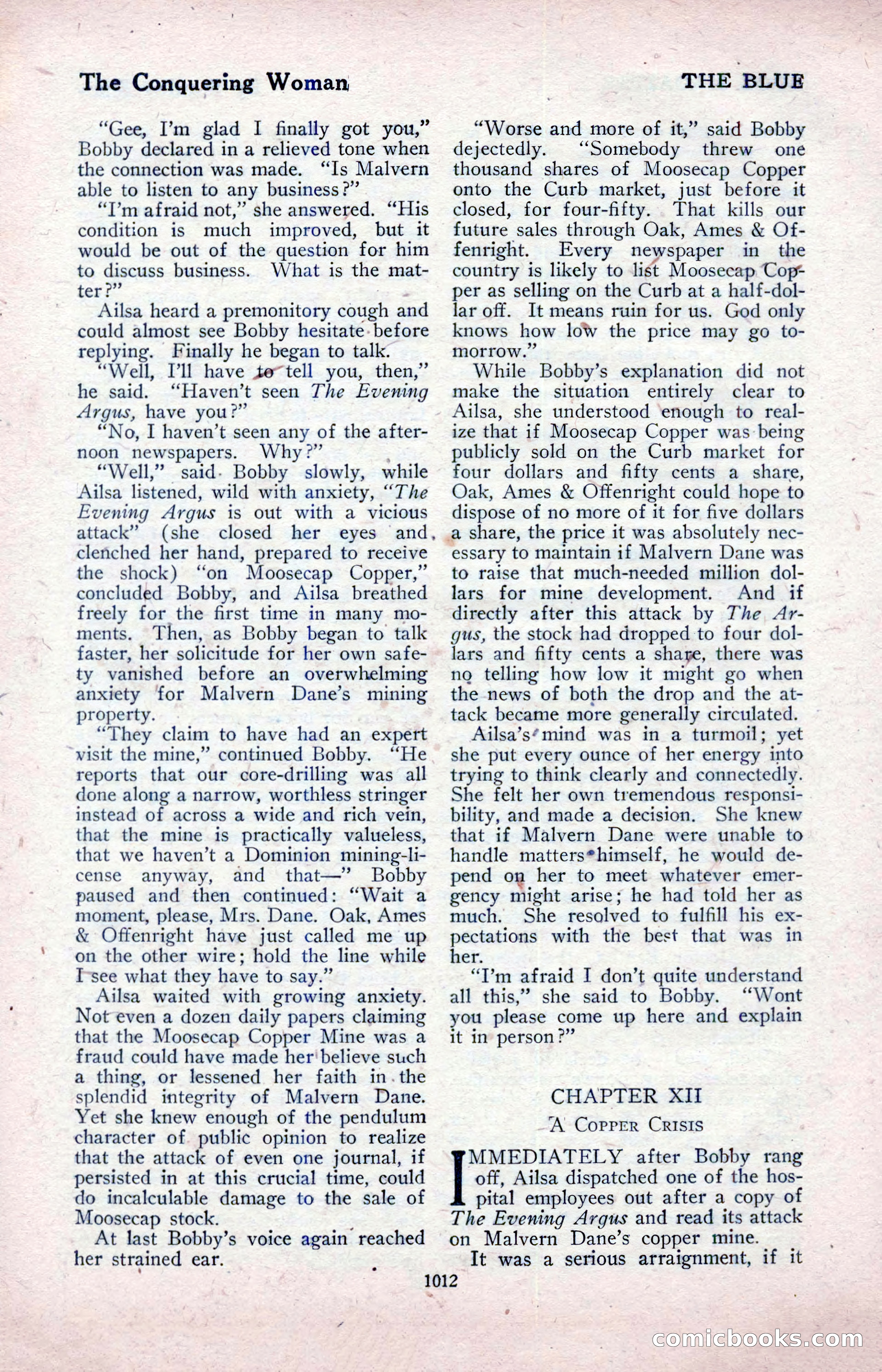 The Blue Book Magazine, April 1918 — page 58 of 212