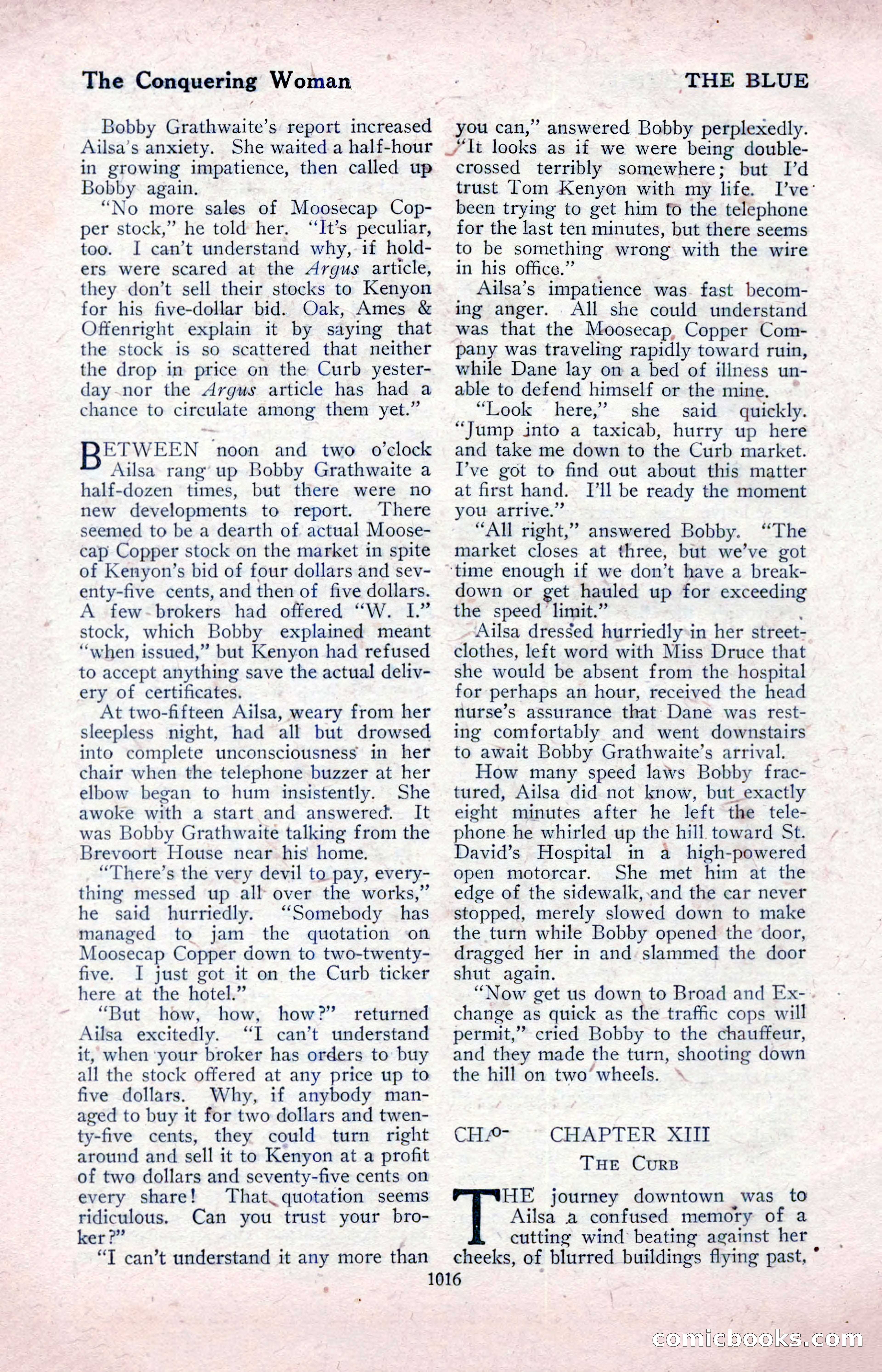 The Blue Book Magazine, April 1918 — page 62 of 212