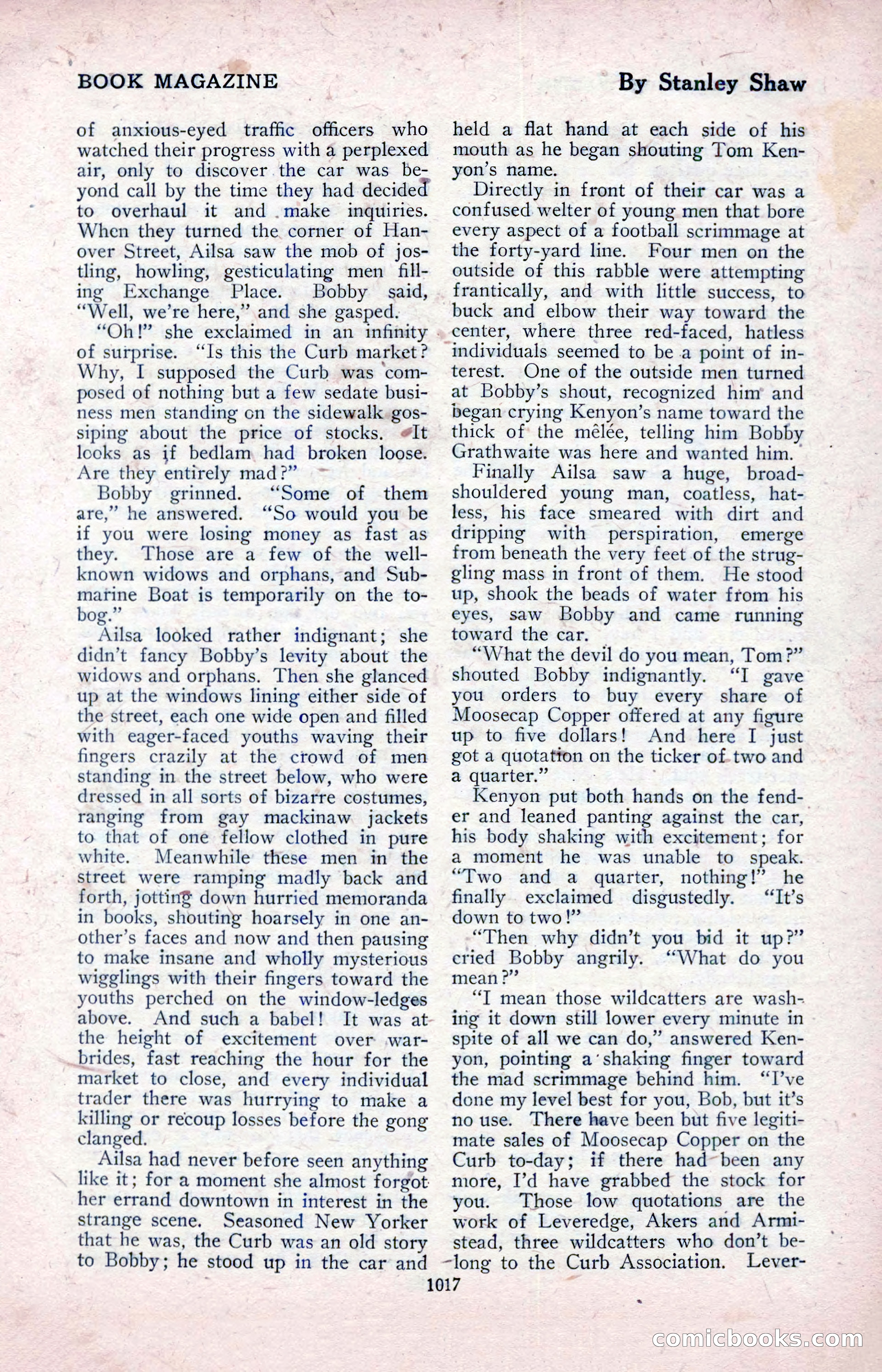 The Blue Book Magazine, April 1918 — page 63 of 212