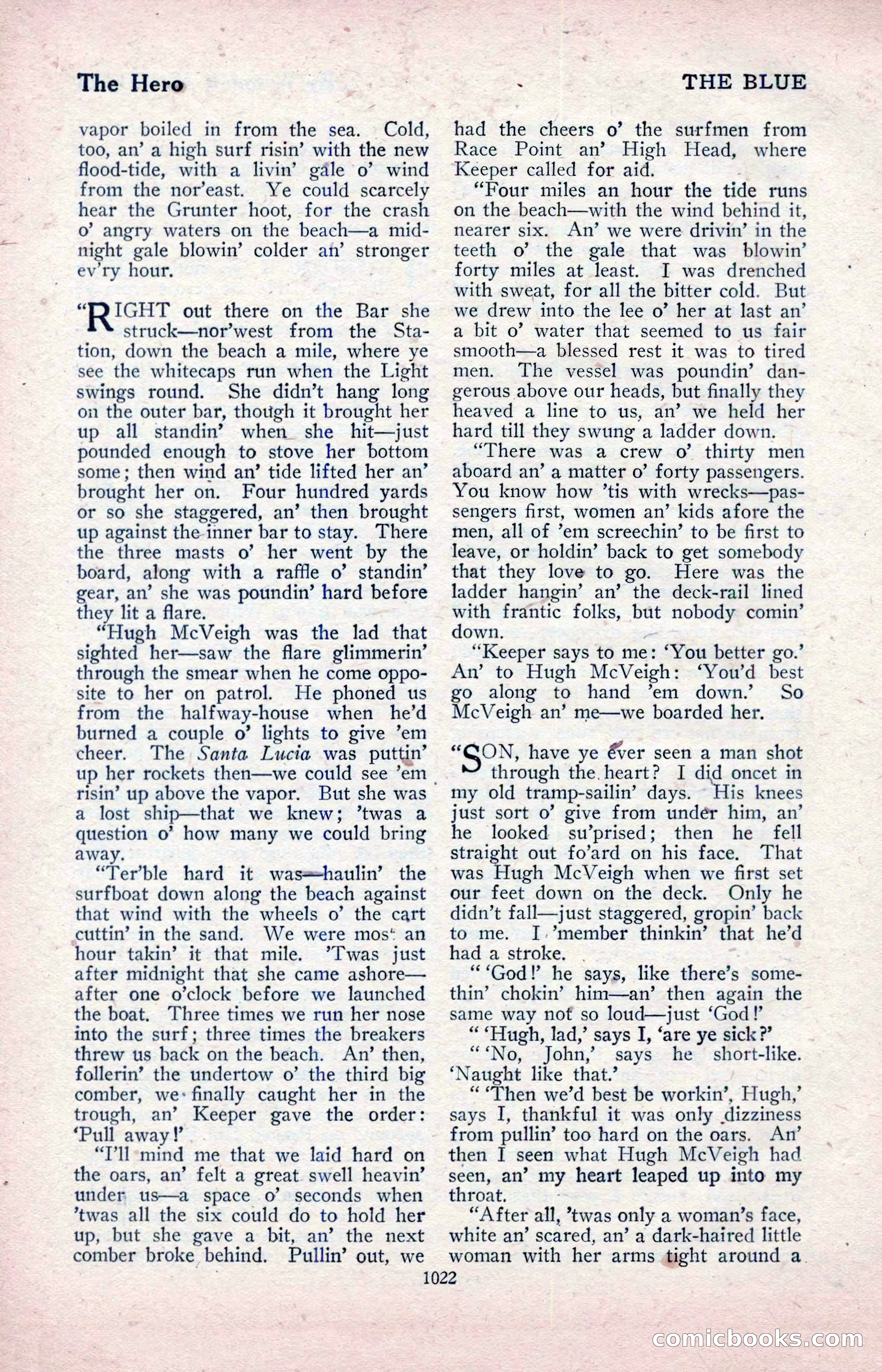 The Blue Book Magazine, April 1918 — page 68 of 212