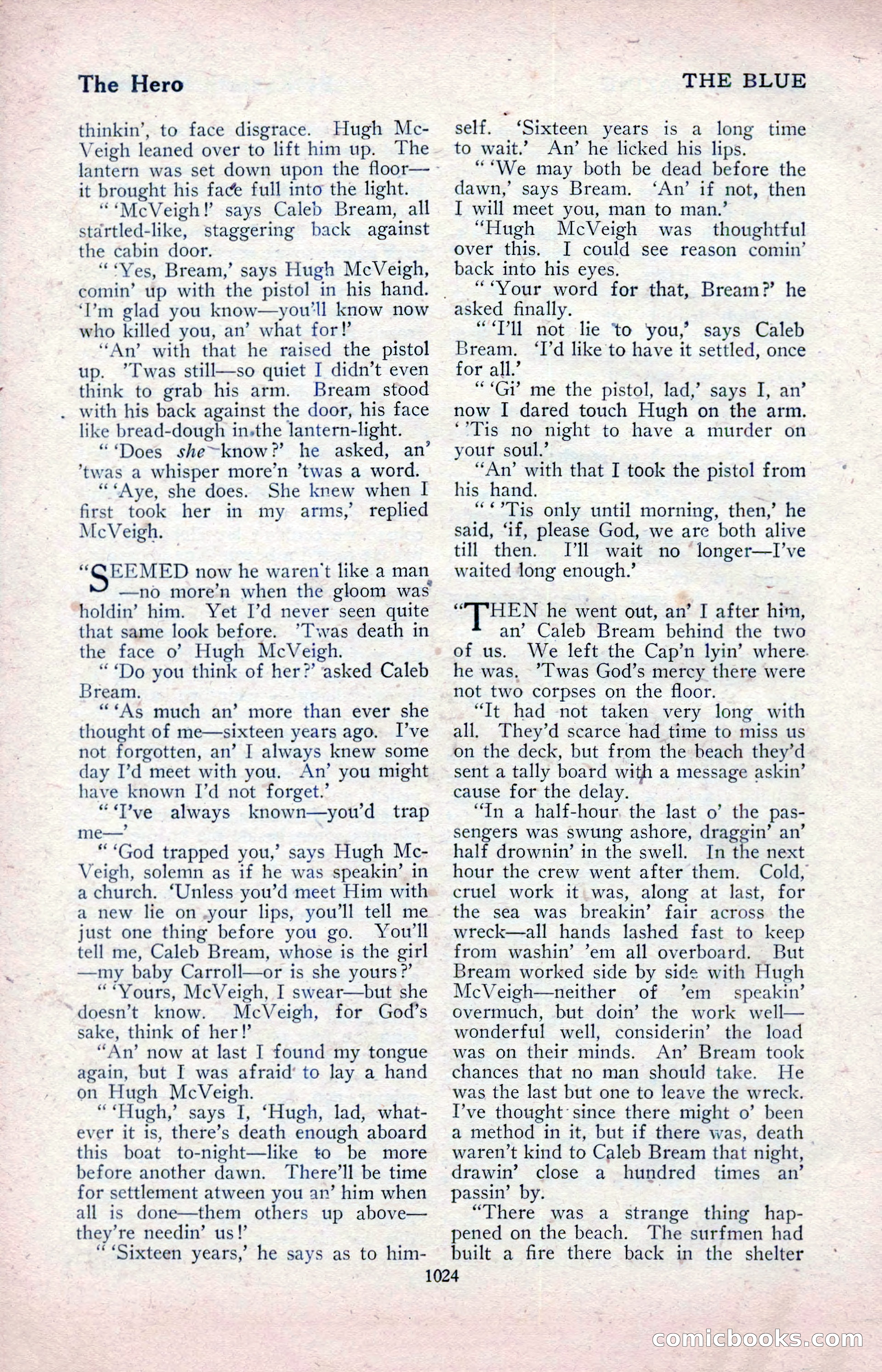 The Blue Book Magazine, April 1918 — page 70 of 212