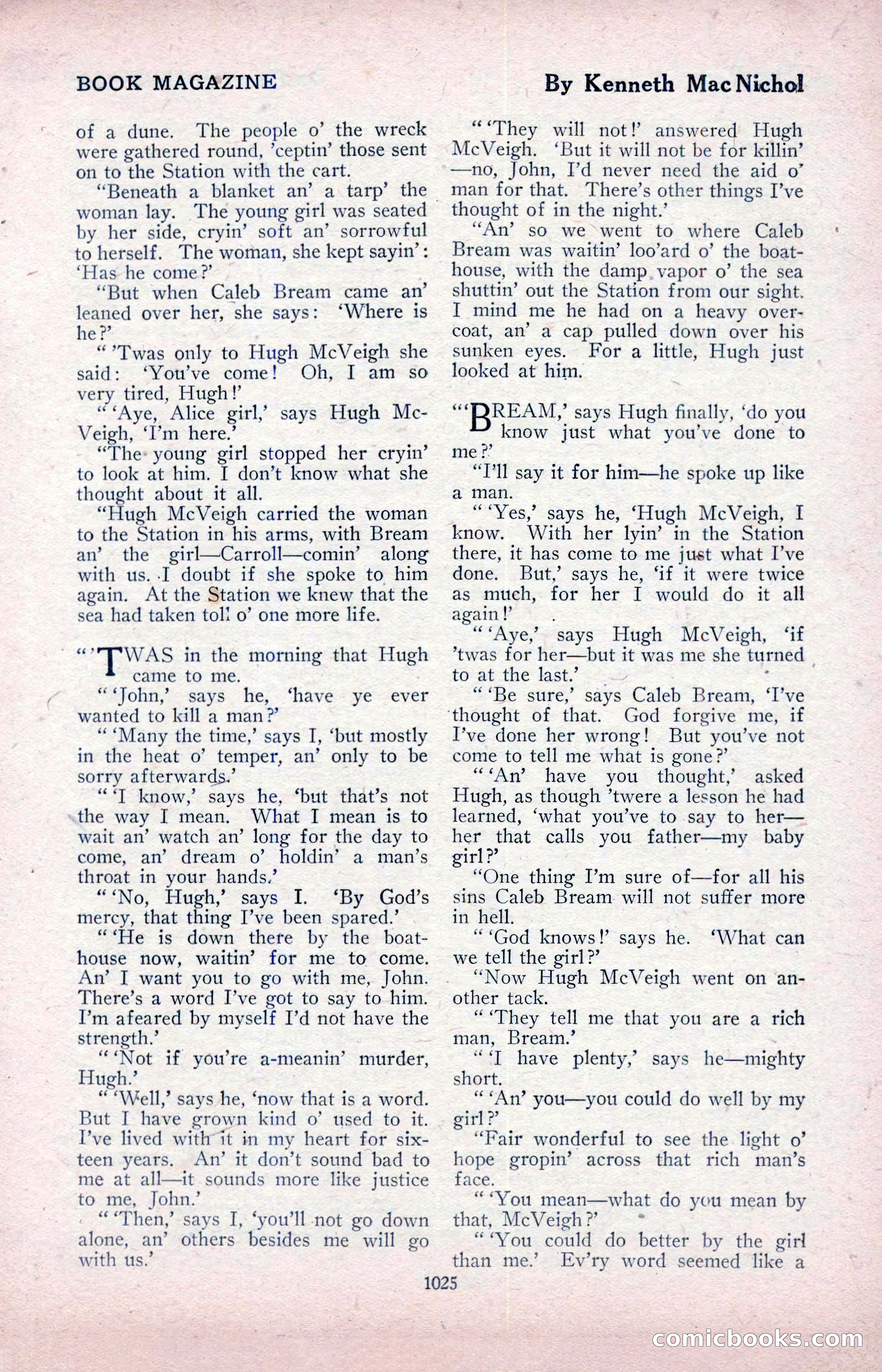 The Blue Book Magazine, April 1918 — page 71 of 212