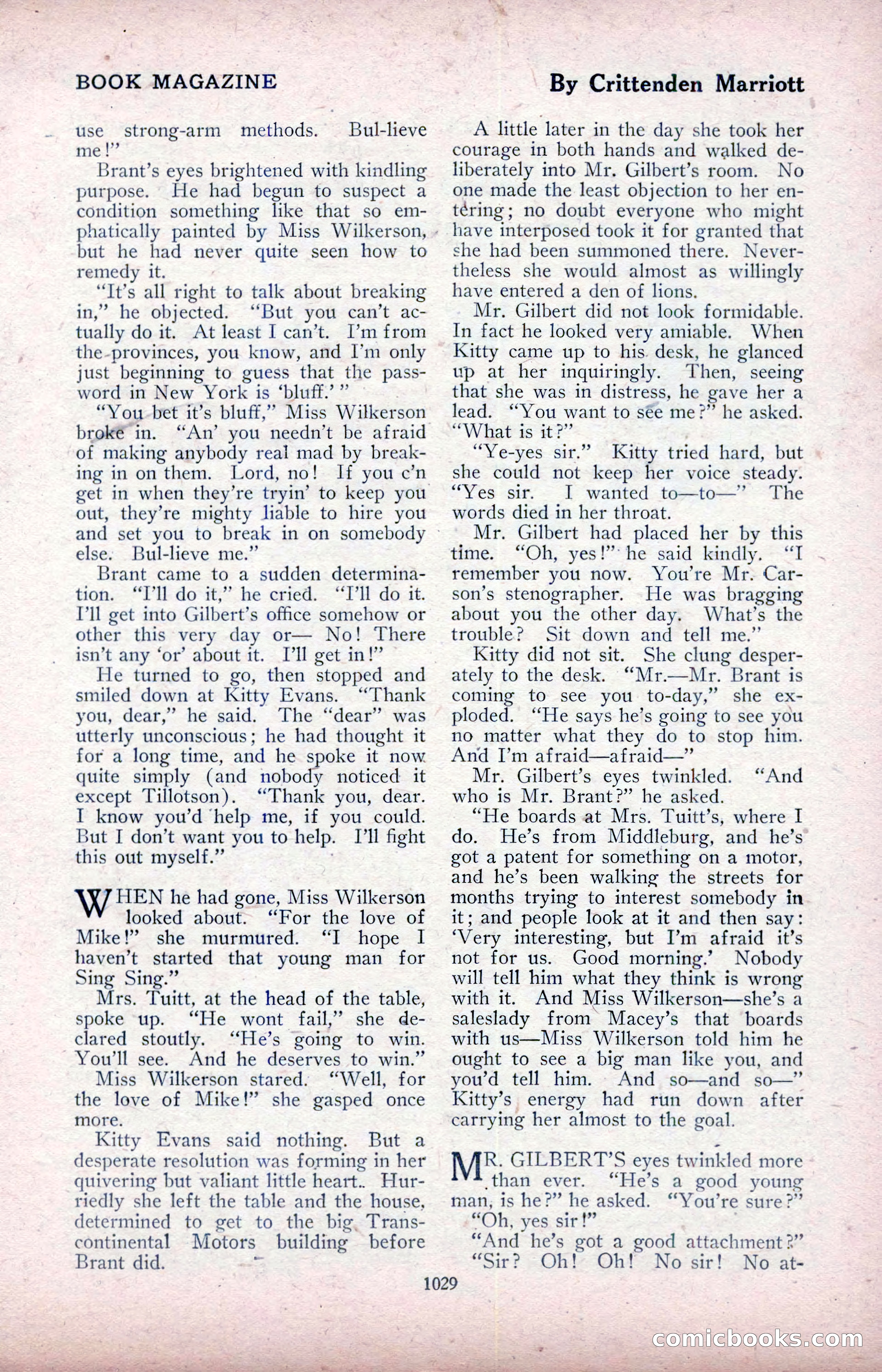 The Blue Book Magazine, April 1918 — page 75 of 212