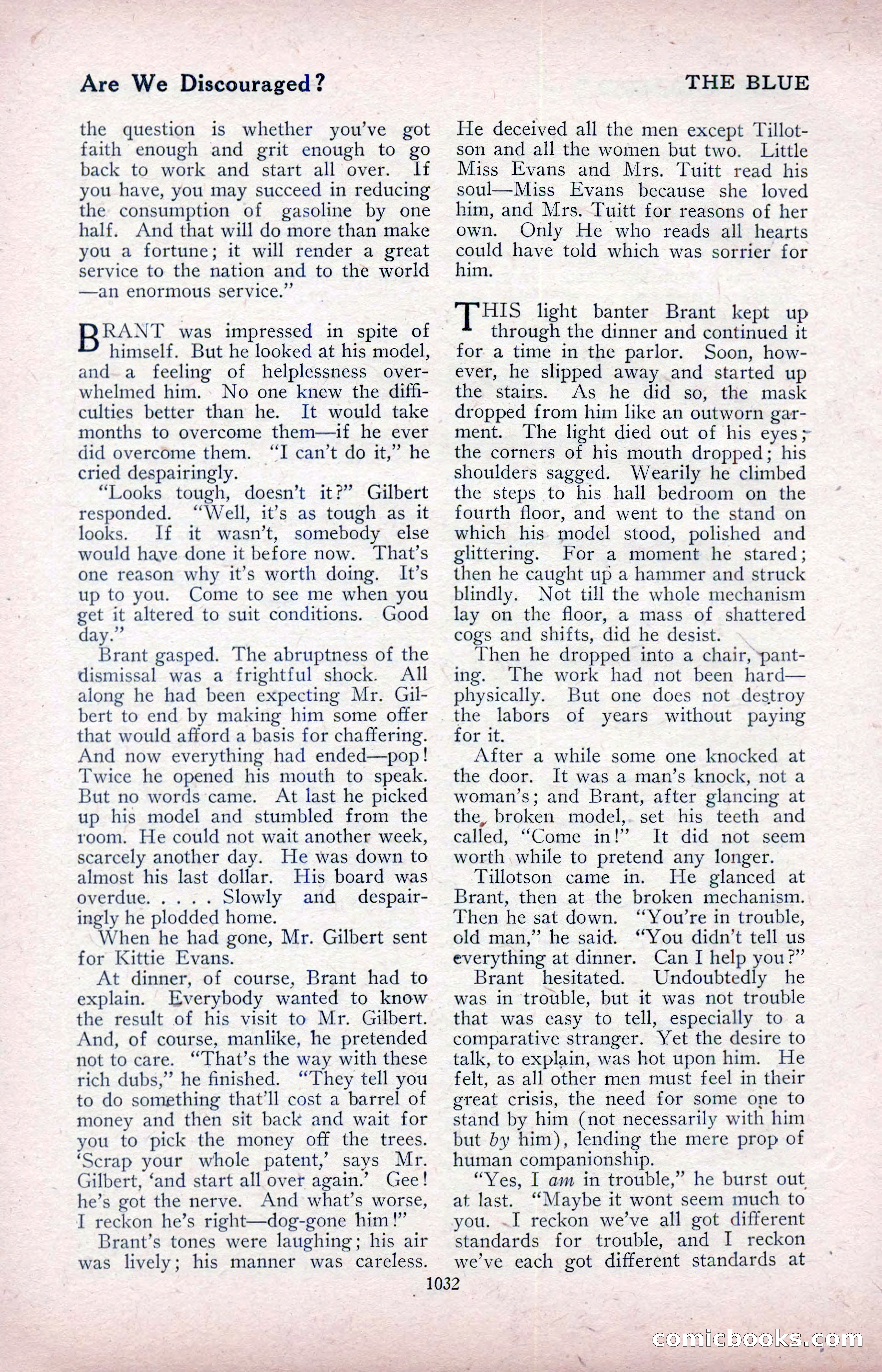 The Blue Book Magazine, April 1918 — page 78 of 212