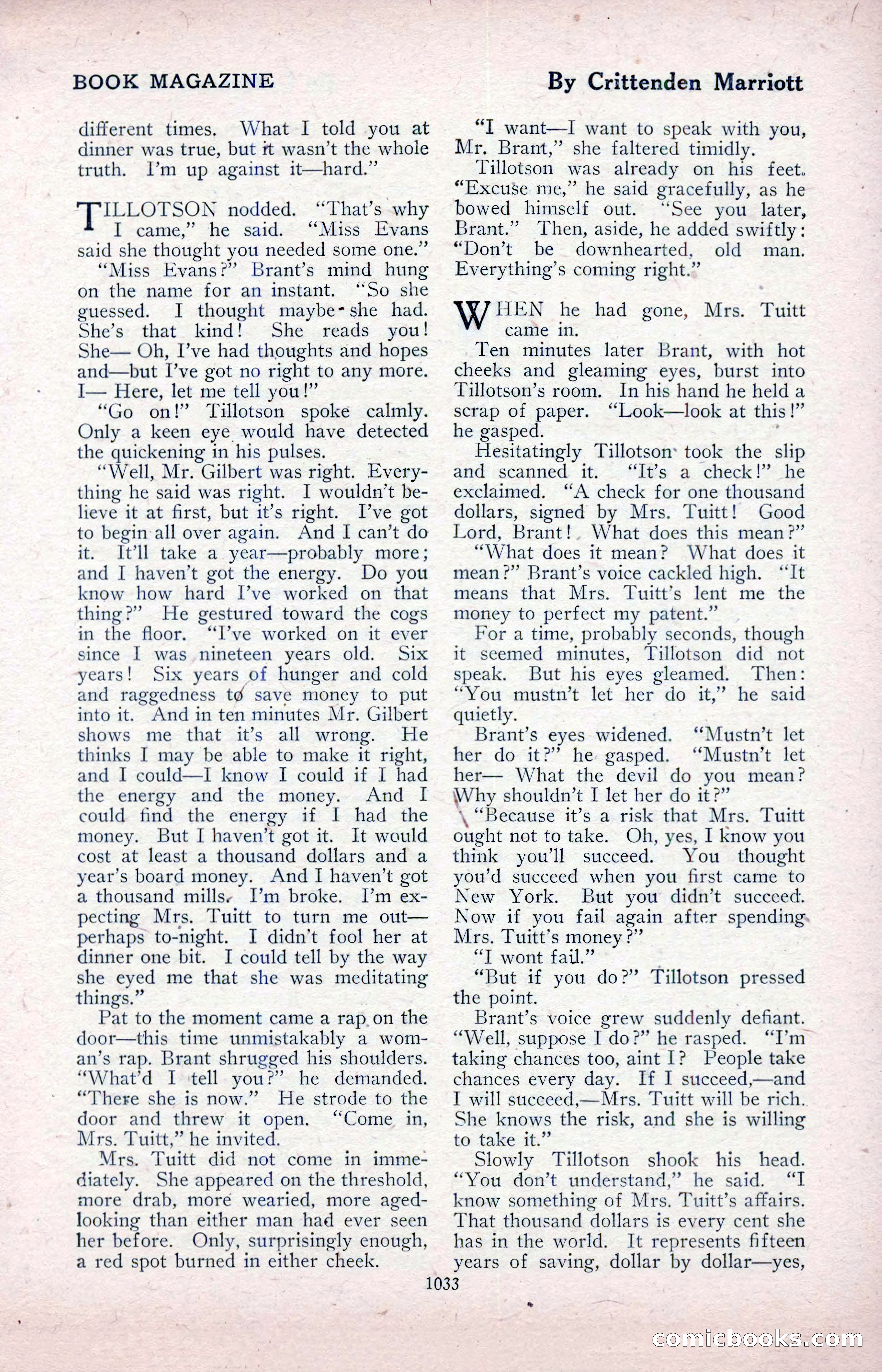 The Blue Book Magazine, April 1918 — page 79 of 212