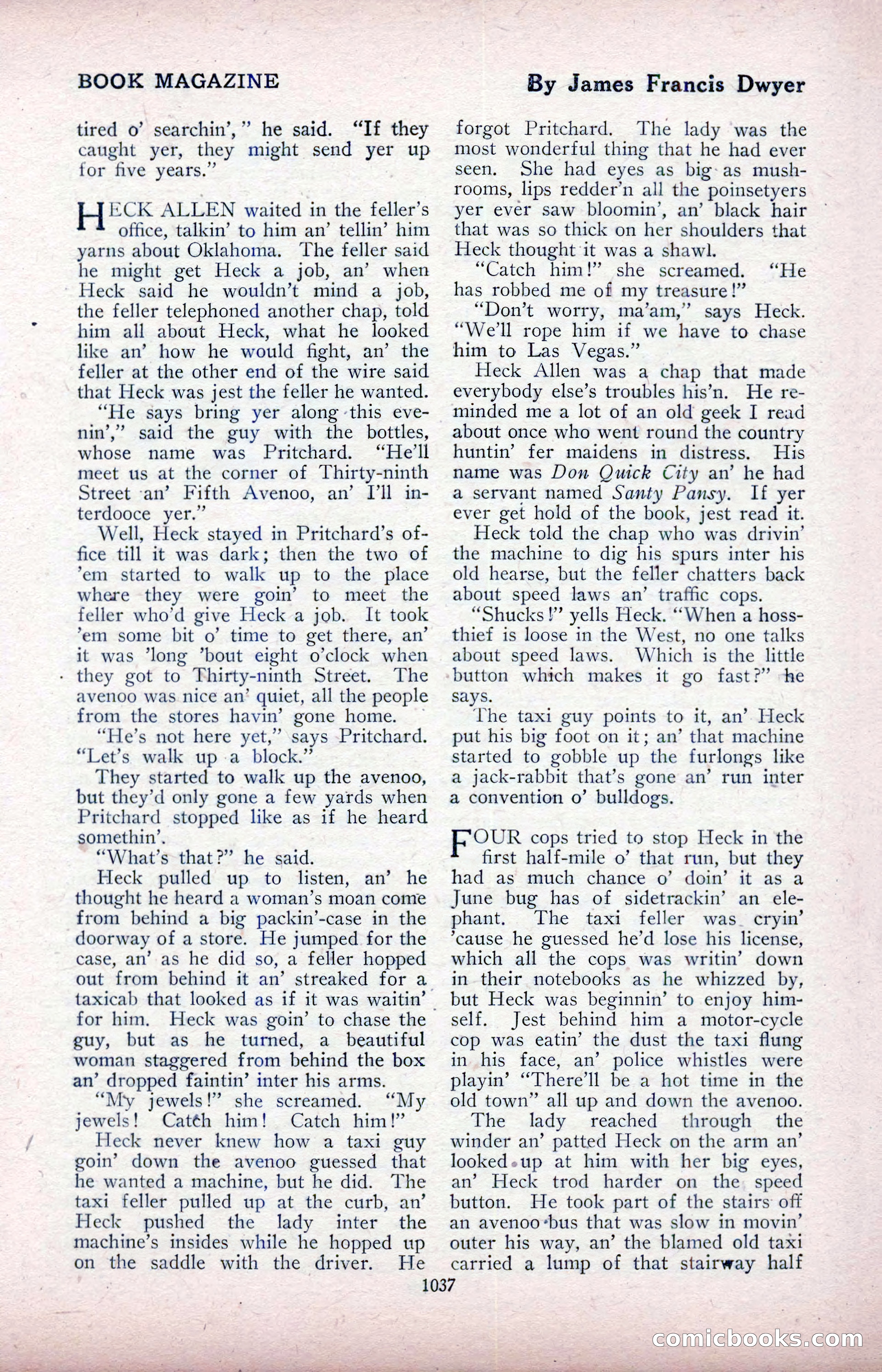 The Blue Book Magazine, April 1918 — page 83 of 212