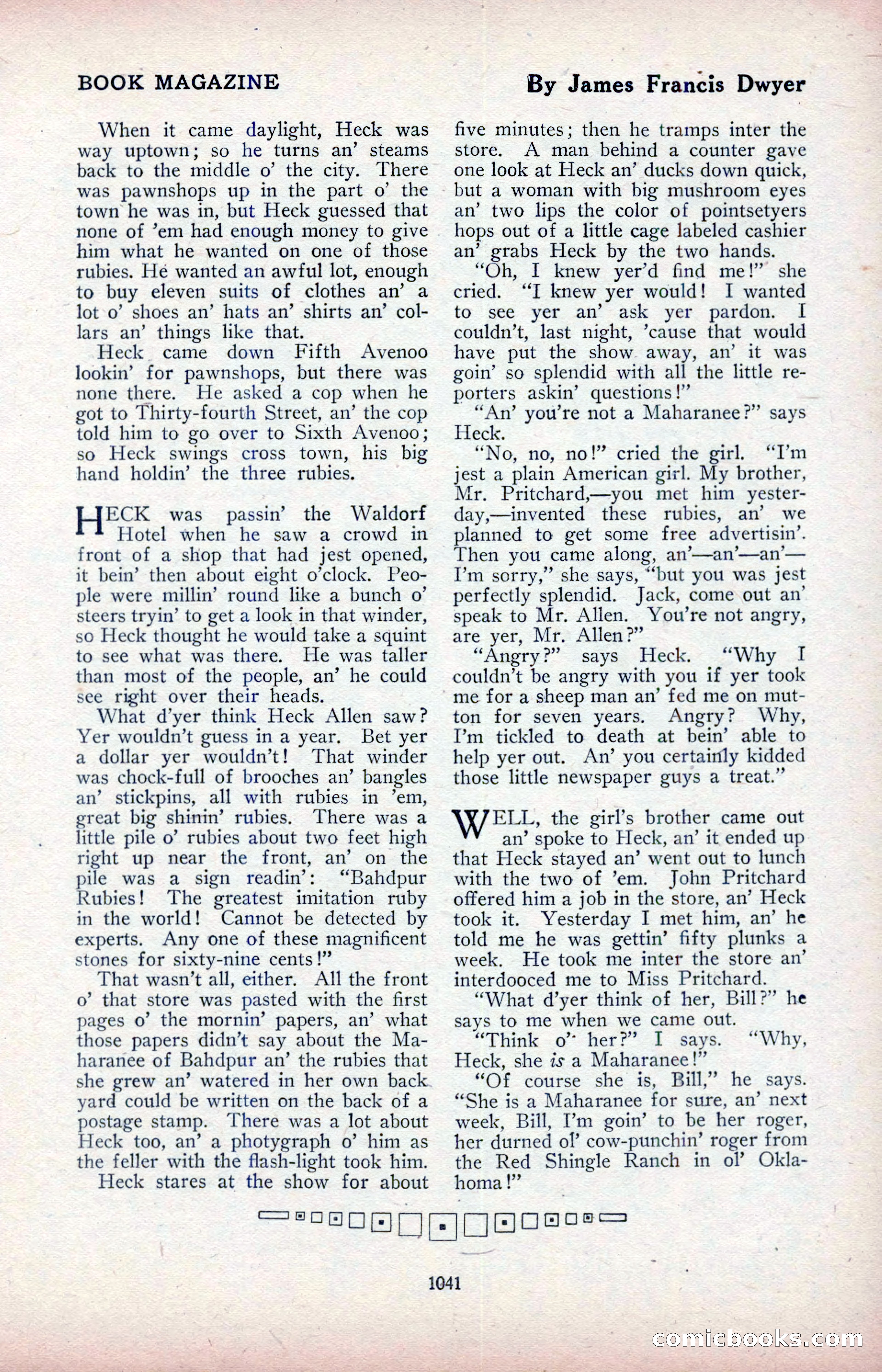 The Blue Book Magazine, April 1918 — page 87 of 212