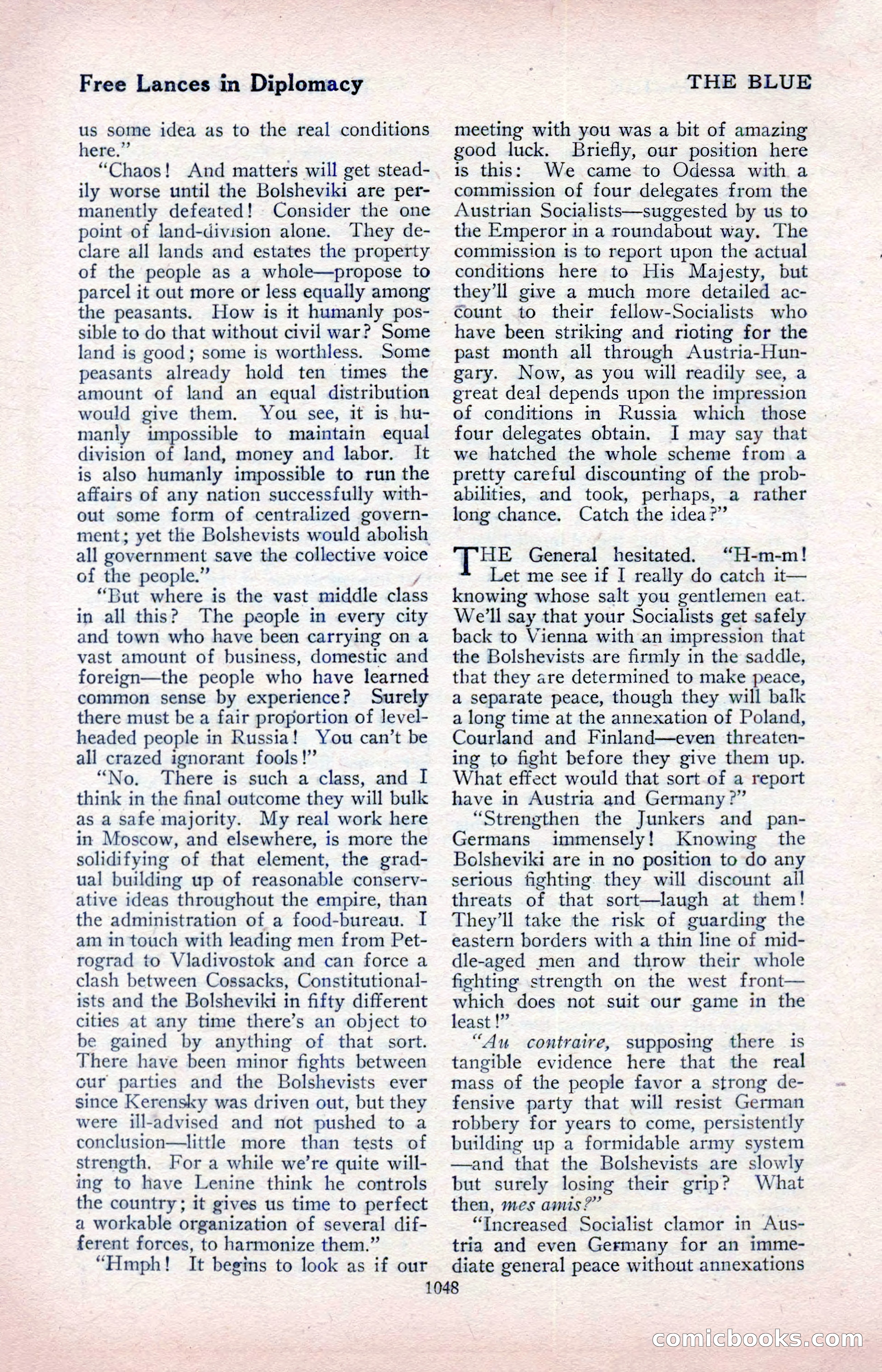 The Blue Book Magazine, April 1918 — page 94 of 212