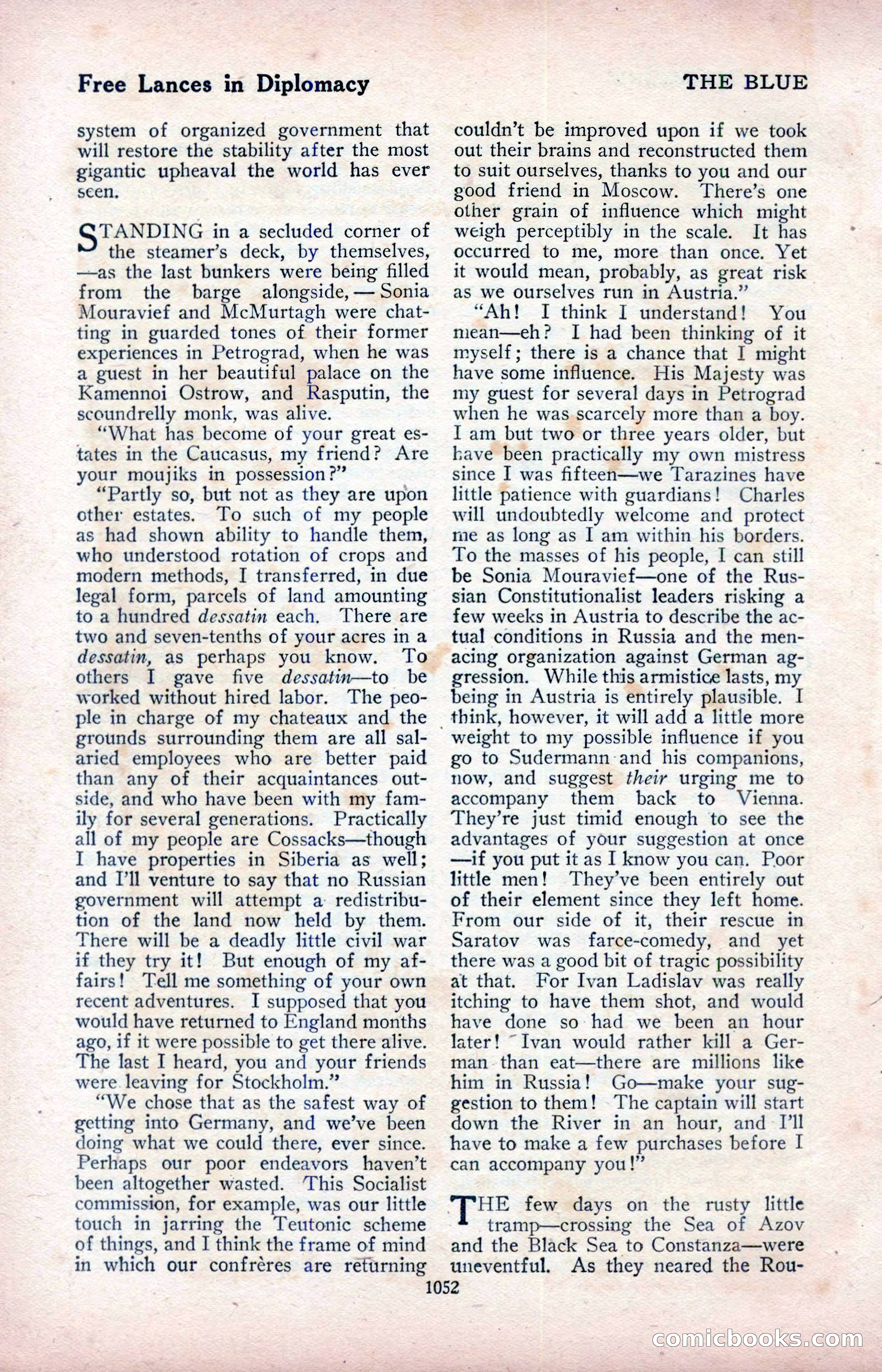 The Blue Book Magazine, April 1918 — page 98 of 212