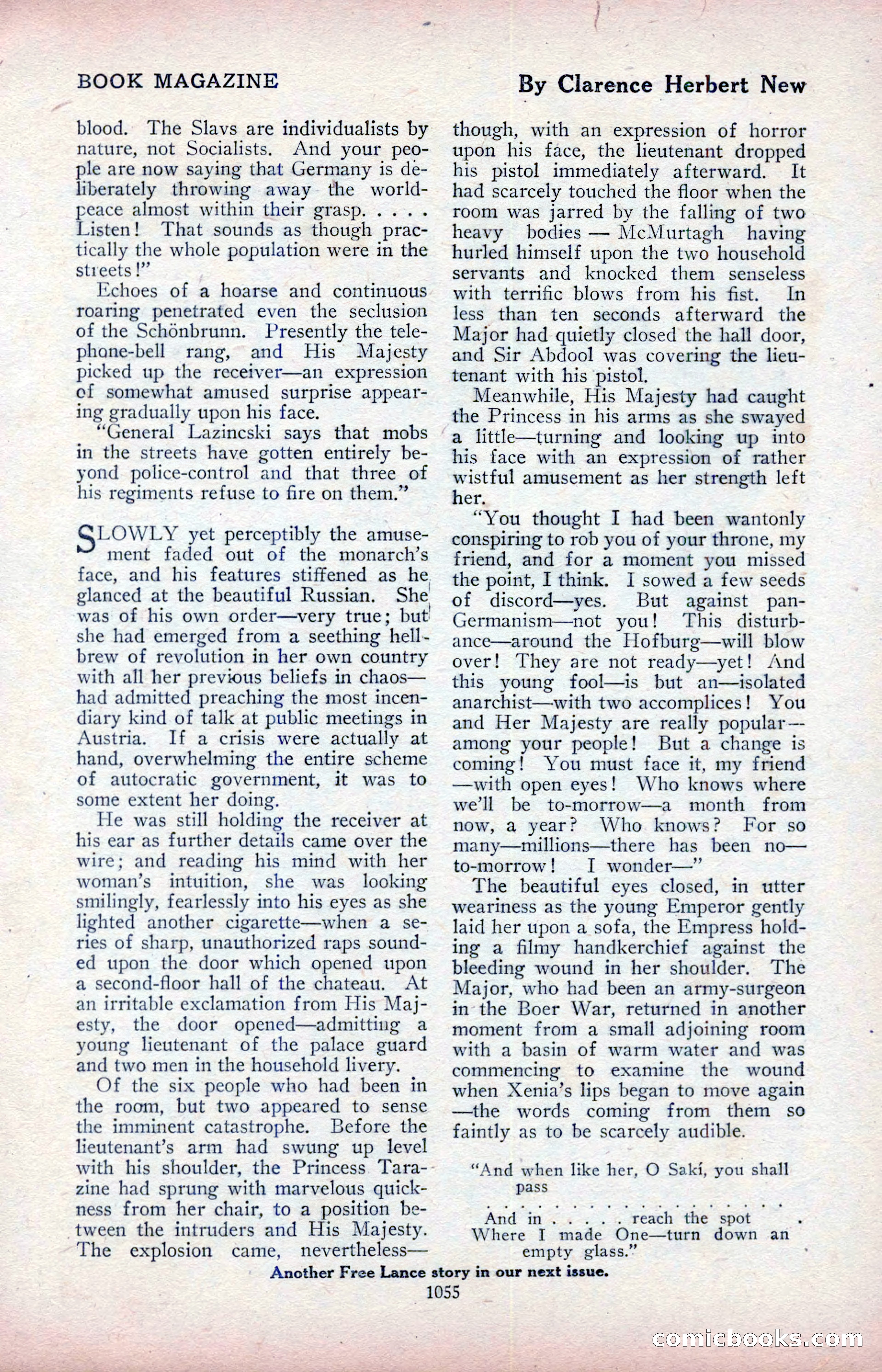 The Blue Book Magazine, April 1918 — page 101 of 212