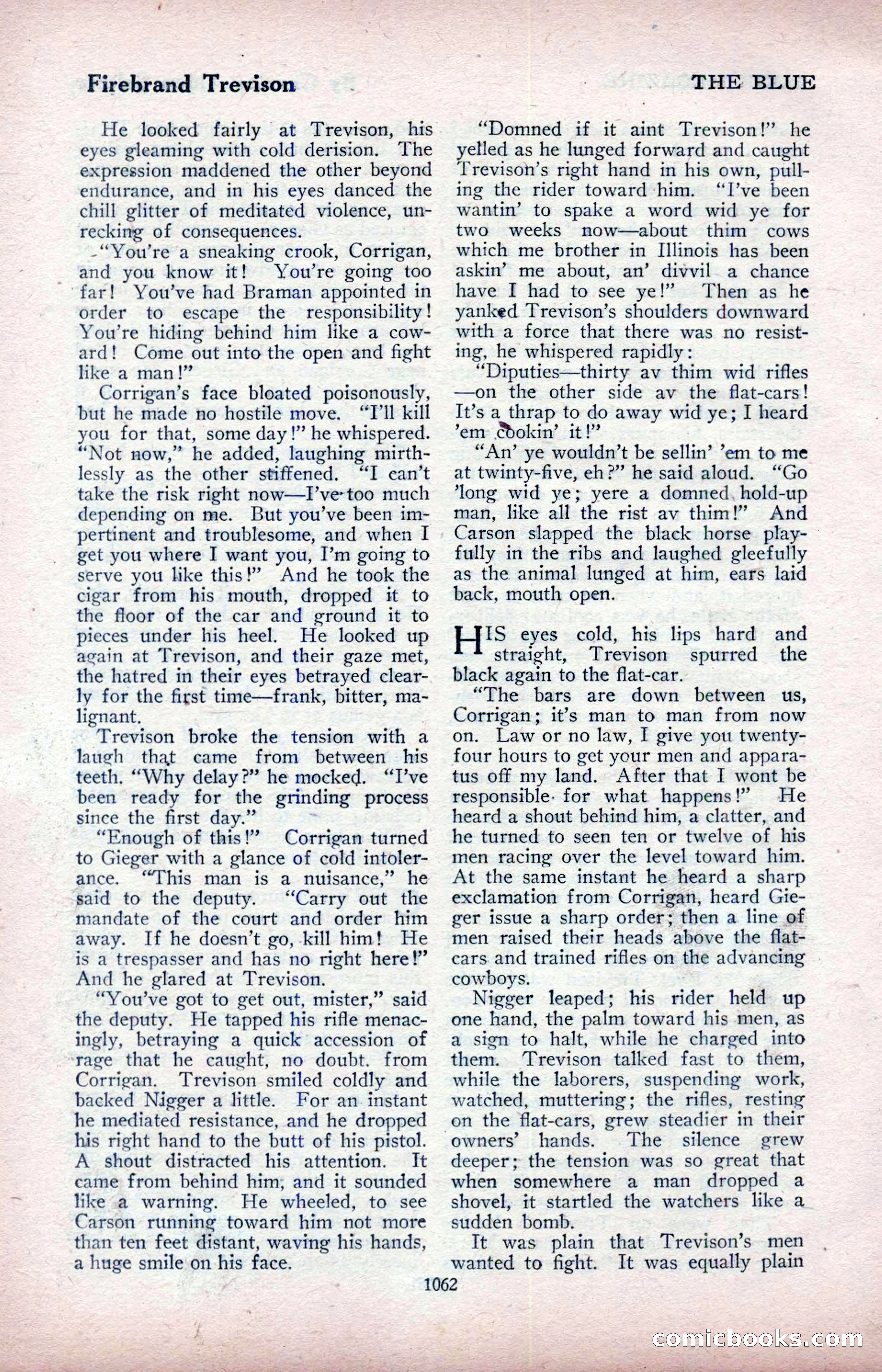 The Blue Book Magazine, April 1918 — page 108 of 212