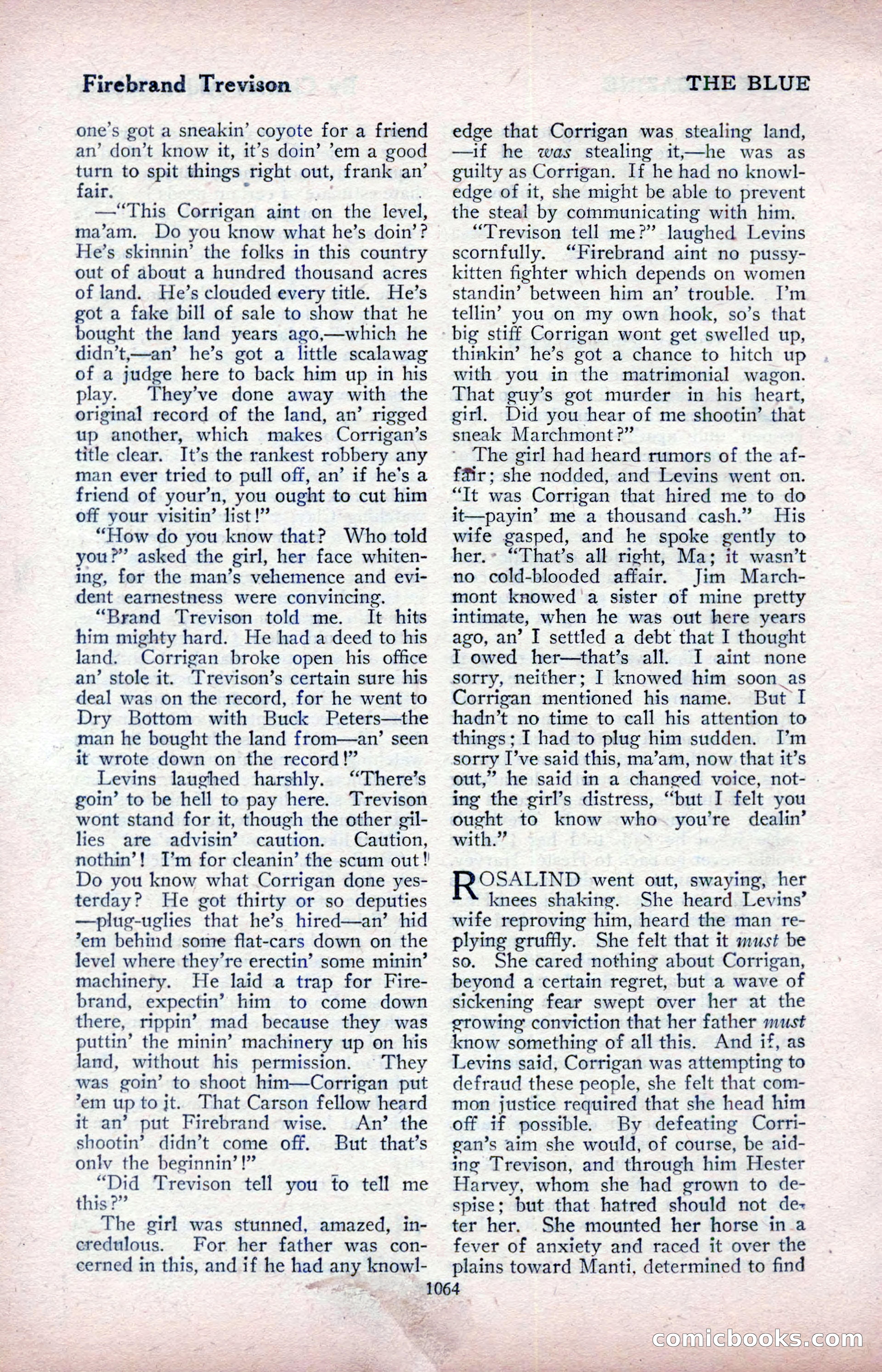 The Blue Book Magazine, April 1918 — page 110 of 212