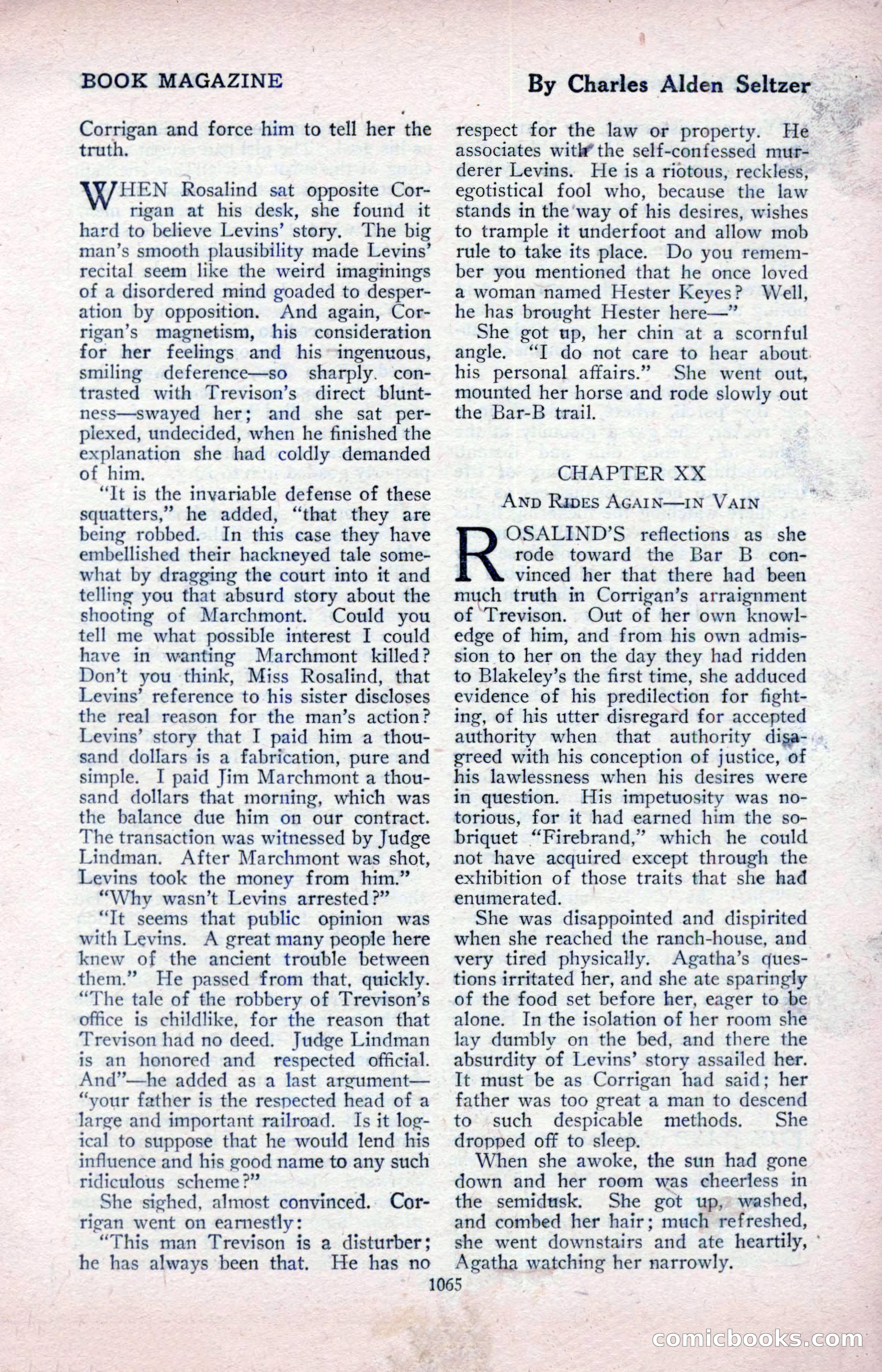 The Blue Book Magazine, April 1918 — page 111 of 212