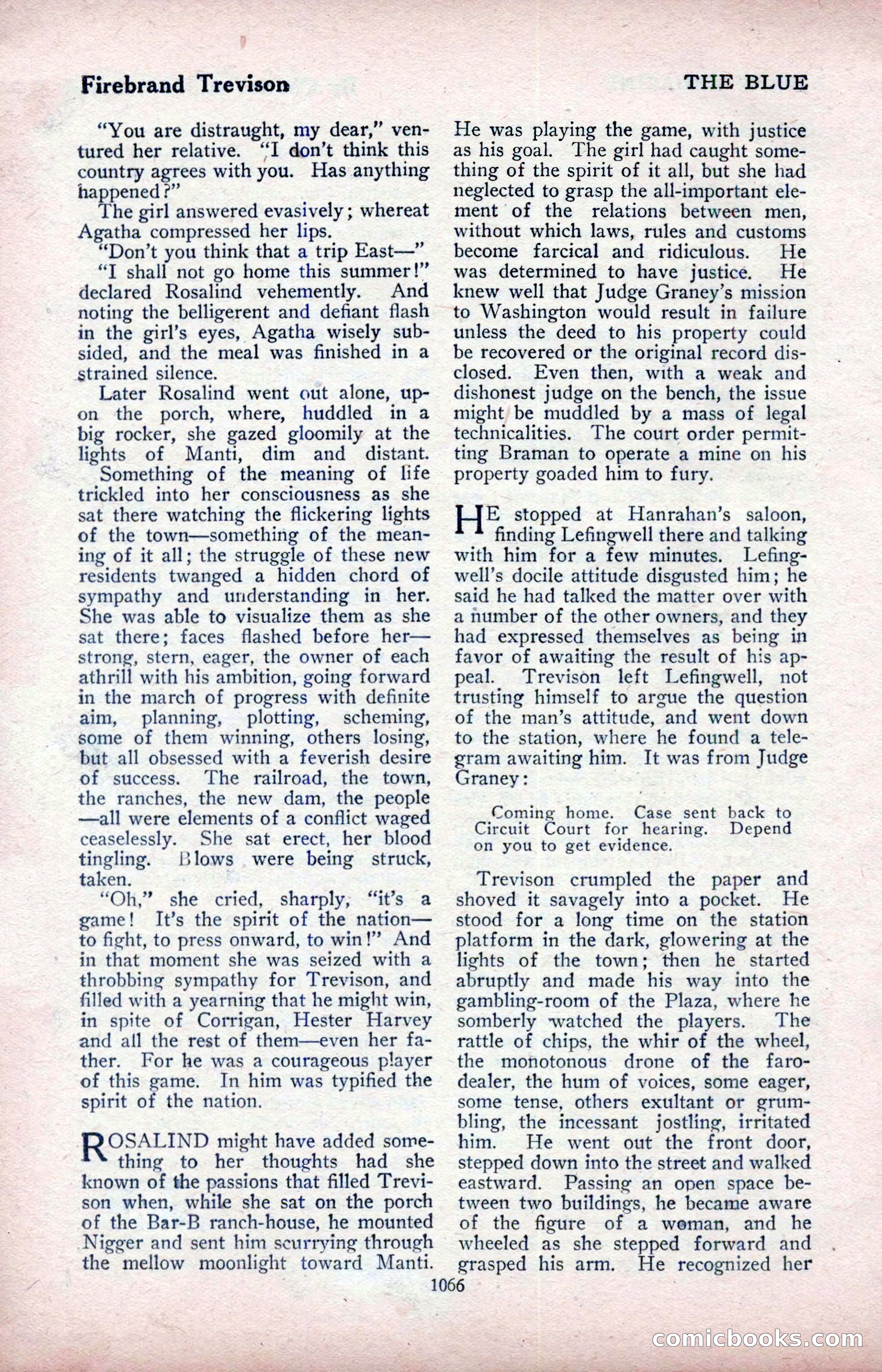 The Blue Book Magazine, April 1918 — page 112 of 212