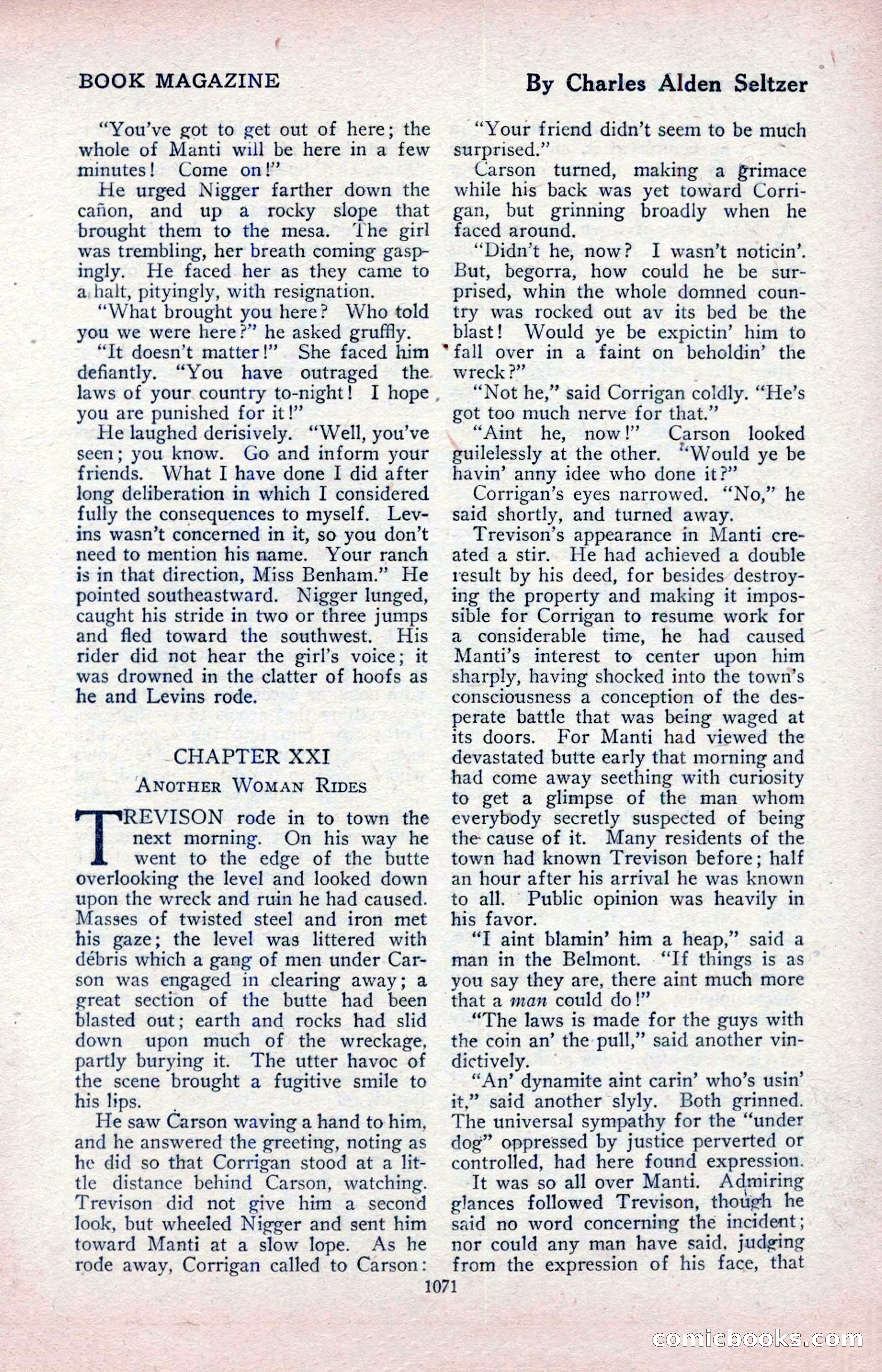 The Blue Book Magazine, April 1918 — page 117 of 212