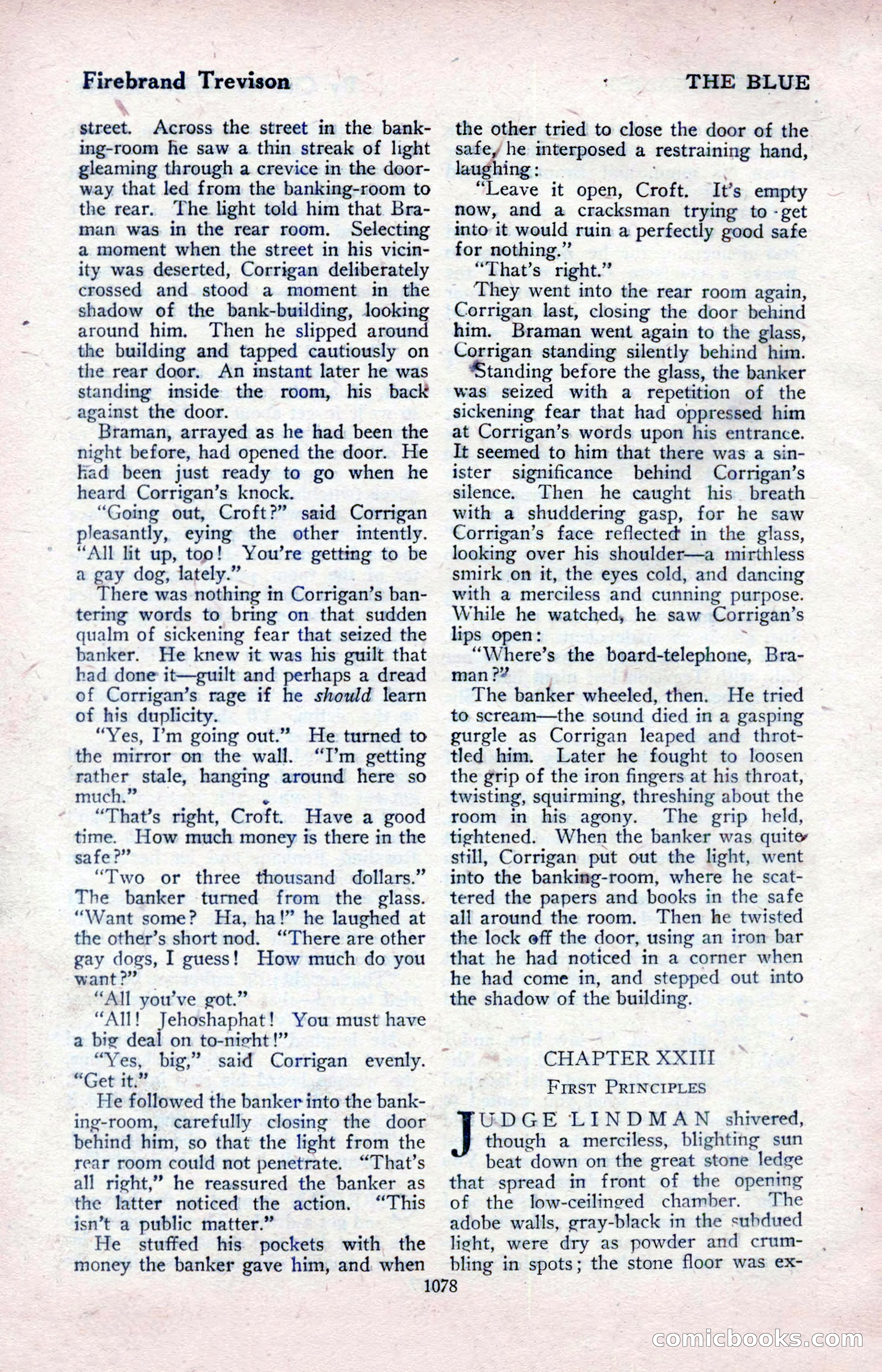 The Blue Book Magazine, April 1918 — page 124 of 212