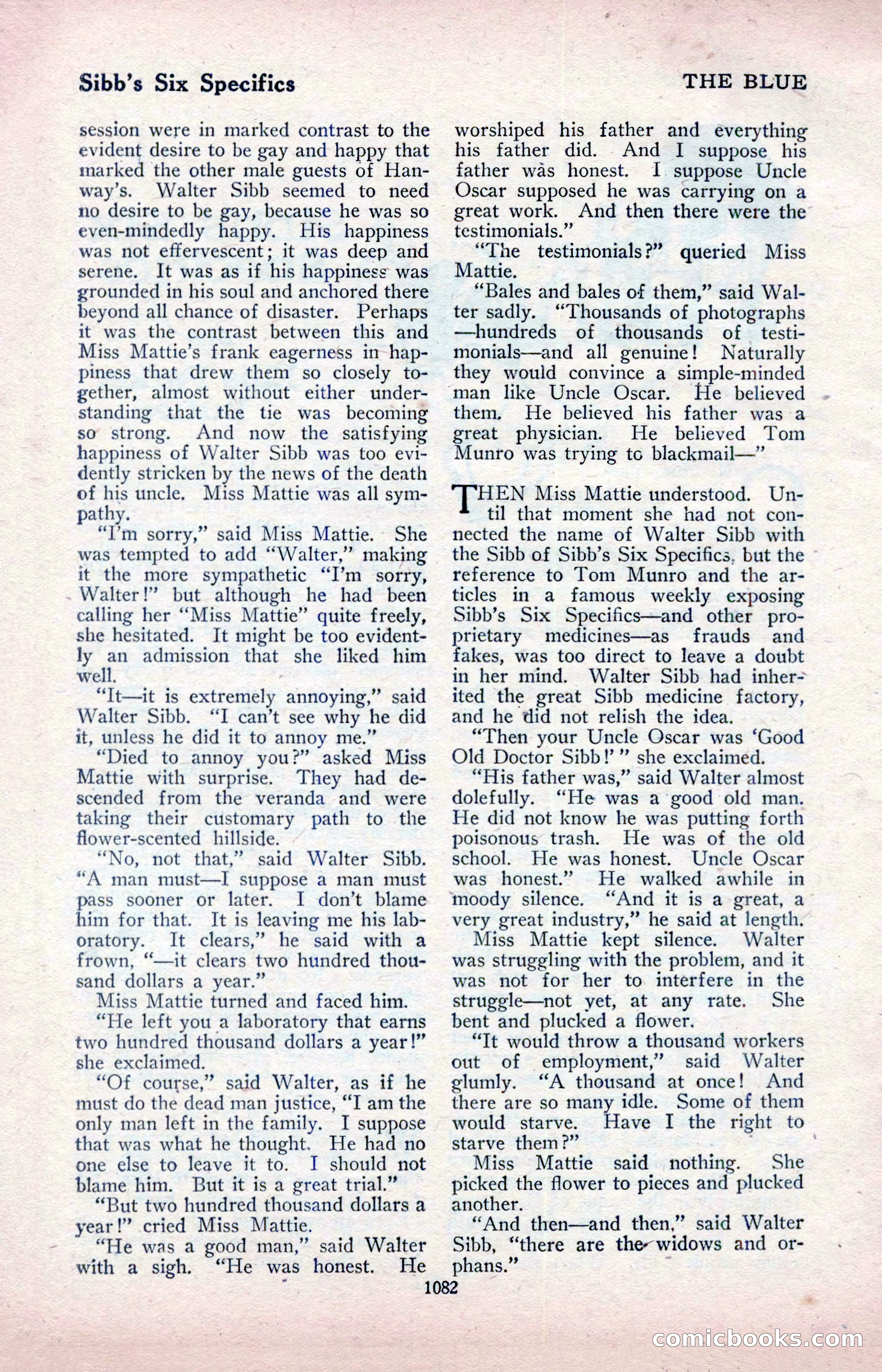 The Blue Book Magazine, April 1918 — page 128 of 212